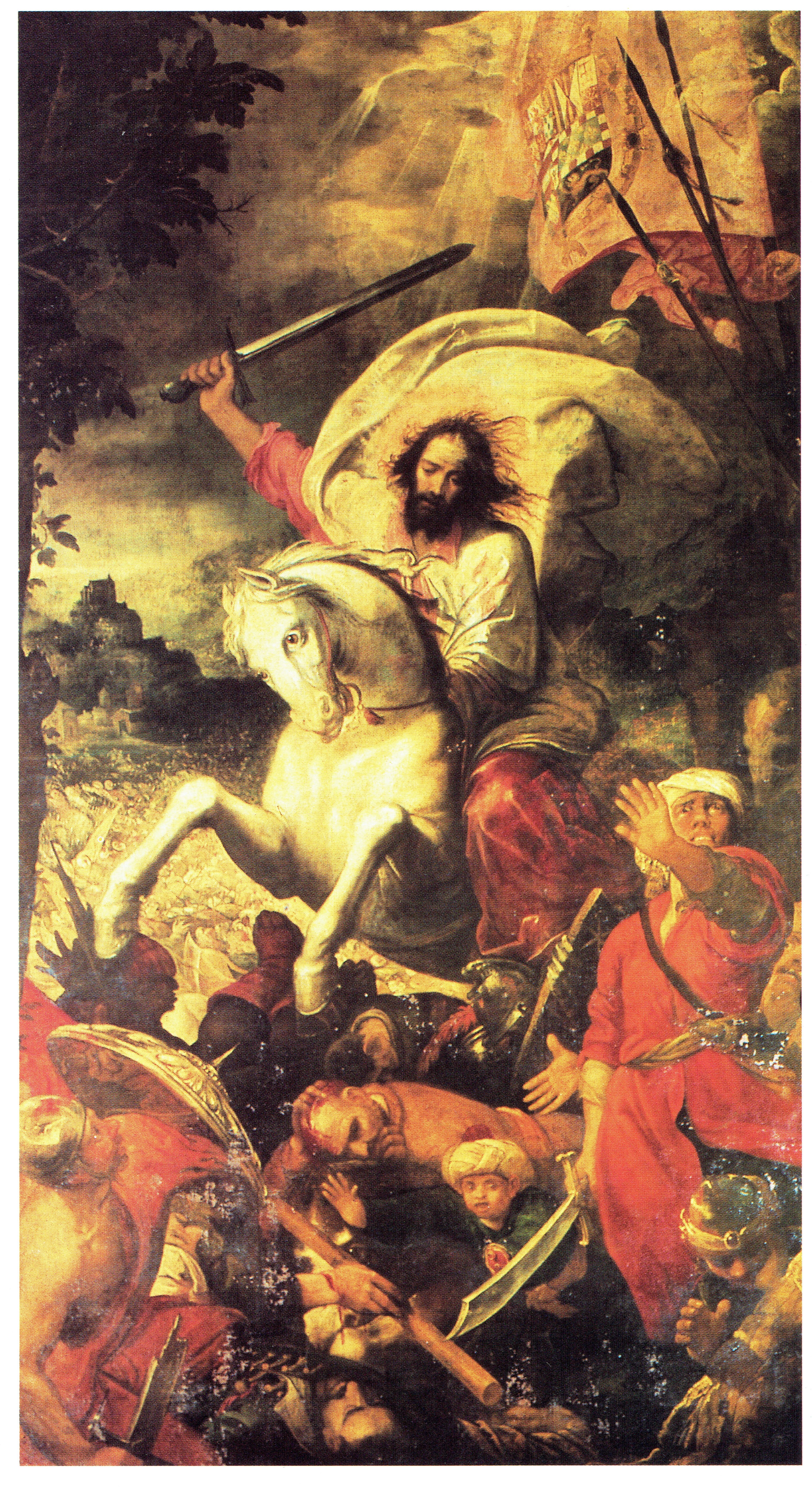 The Apostle James at the Battle of Clavijo