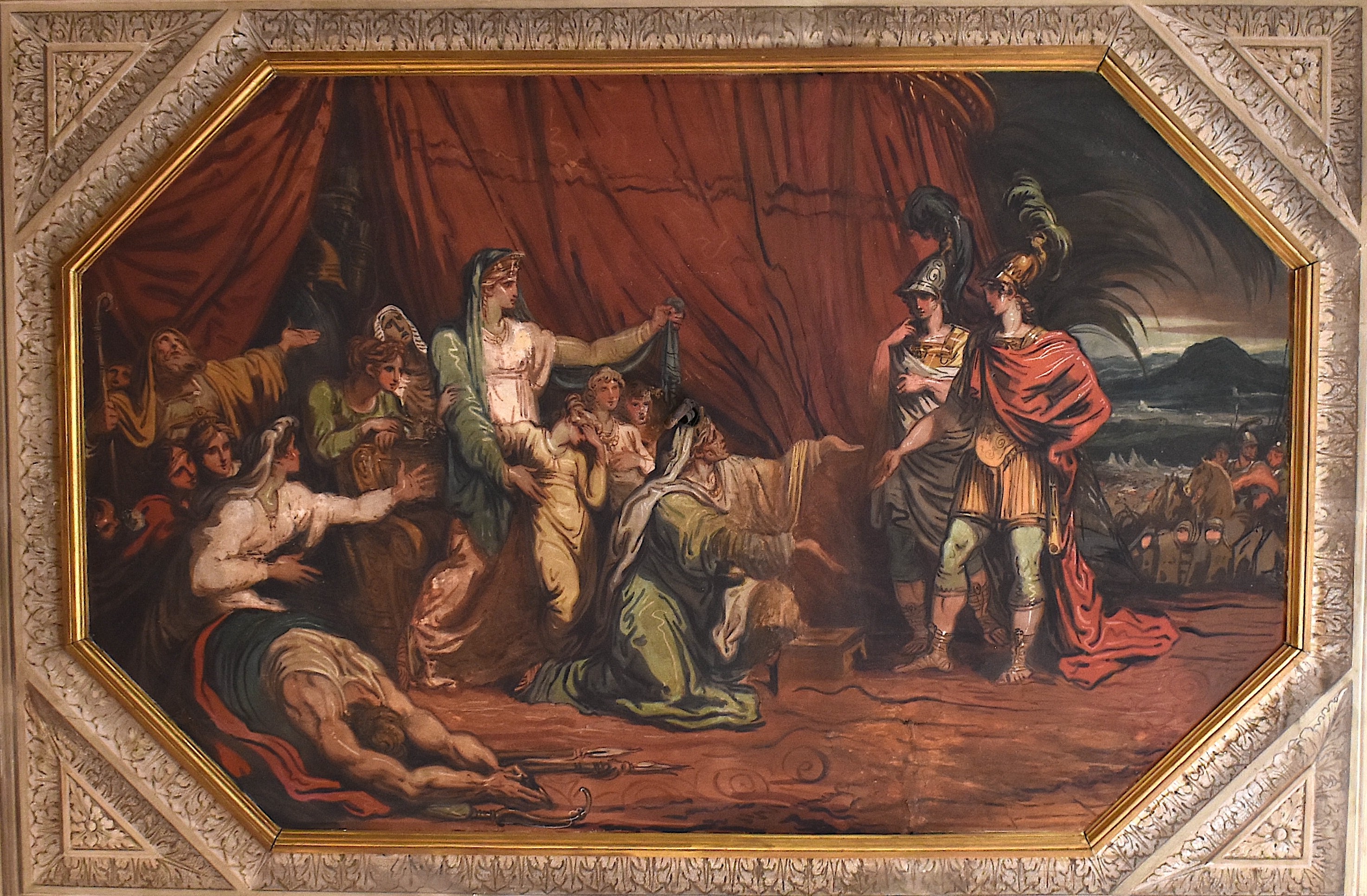 Alexander at the tent of Darius's family