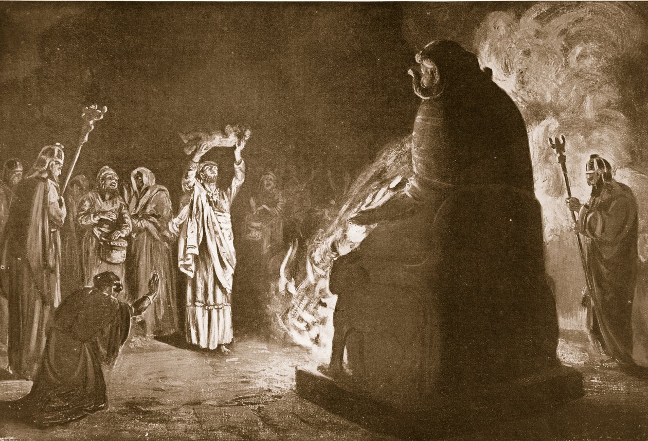A Phoenician Sacrifice to Moloch