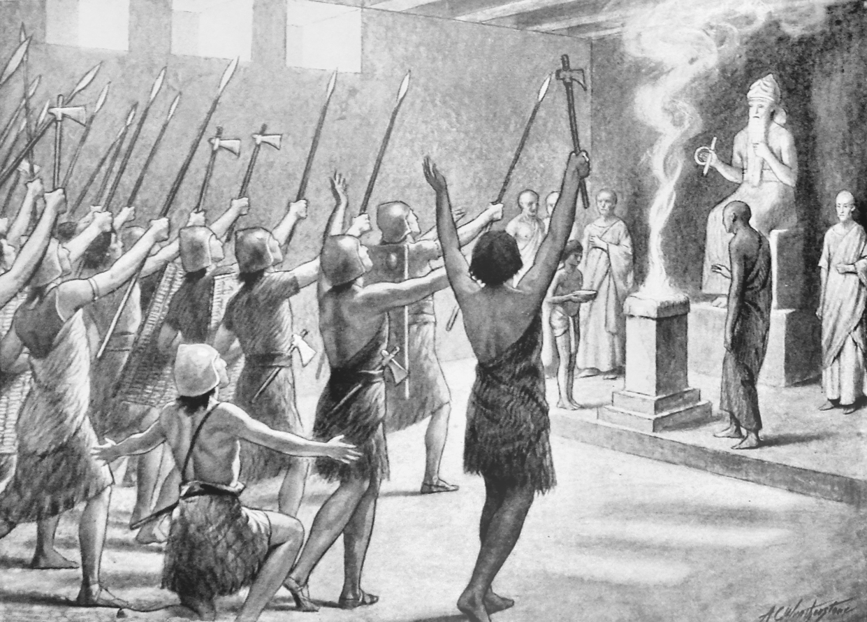 Utu-Khegal, Prince of Erech imploring victory against king Tirikan