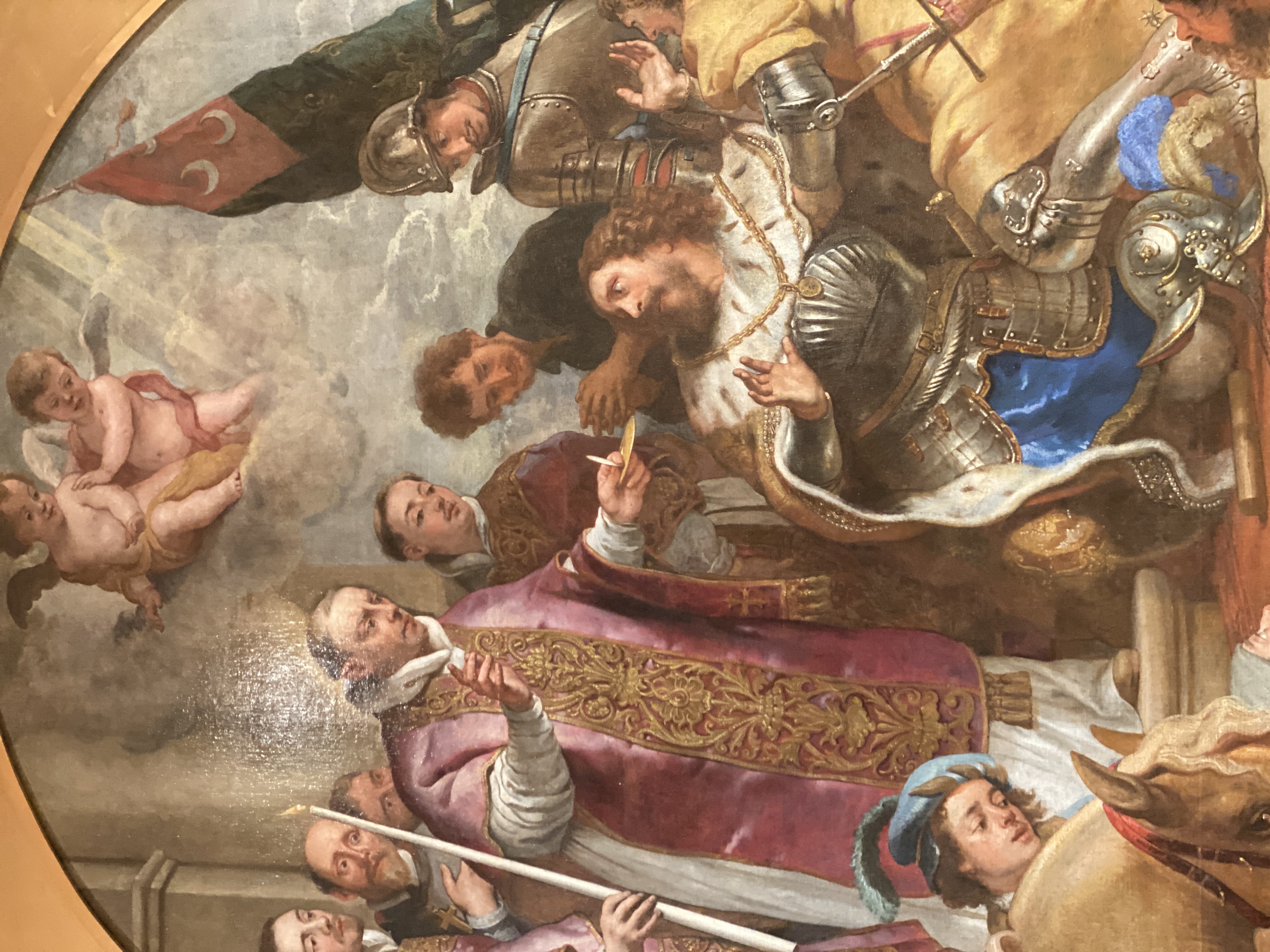 Depiction of the Conversion of William of Aquitaine X at Speed Museum of Art in Louisville