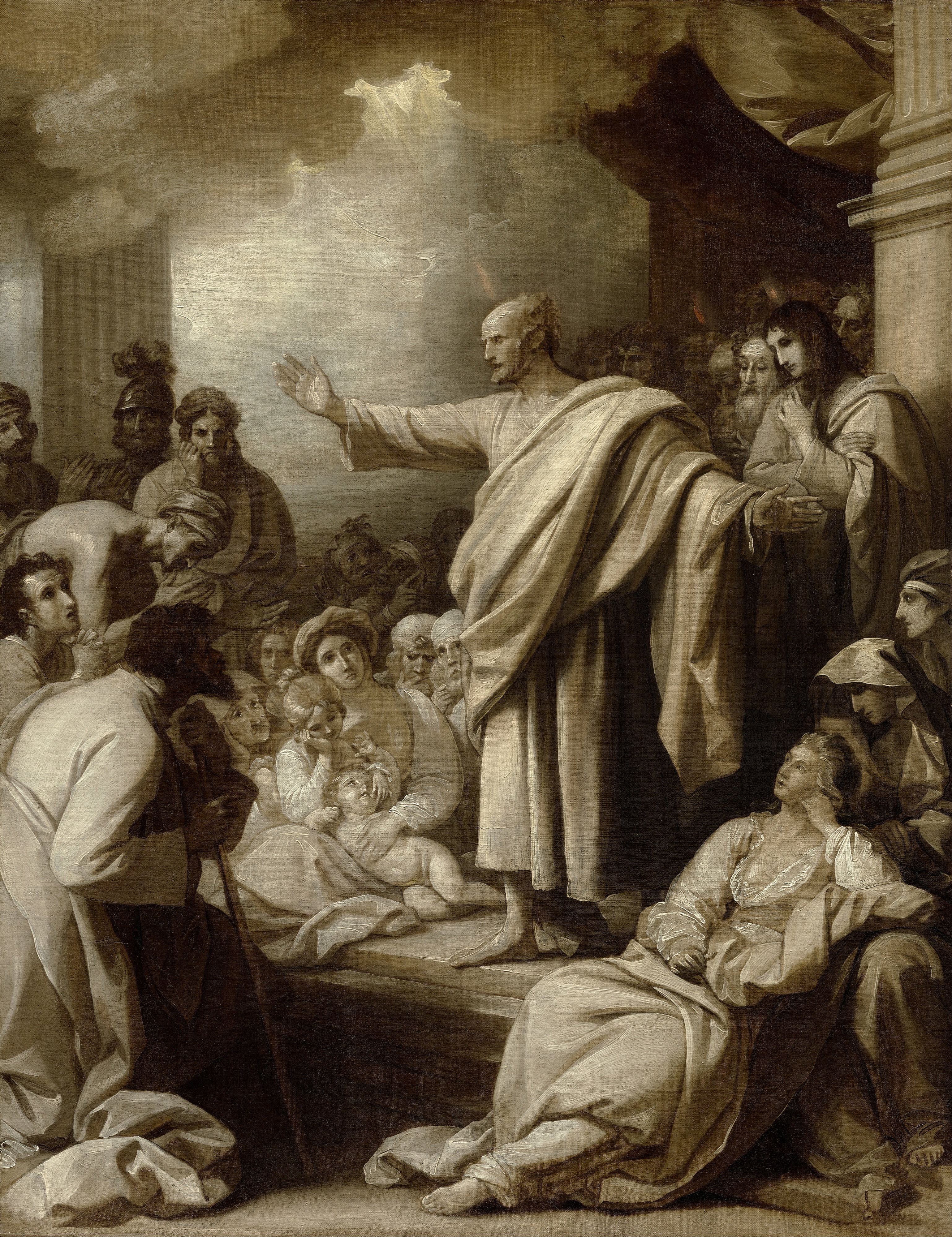 St. Peters First Sermon in the City of Jerusalem -