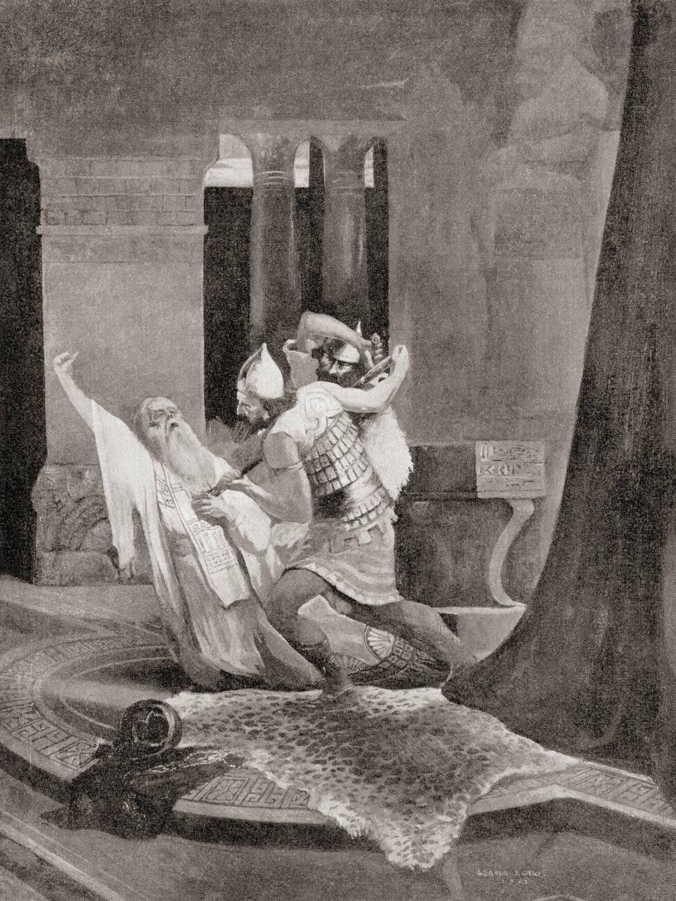 The assassination of the Assyrian king Sennacherib