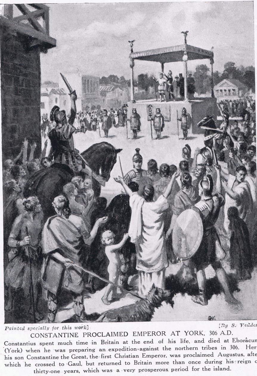 Constantius Chlorus Proclaimed Emperor at York