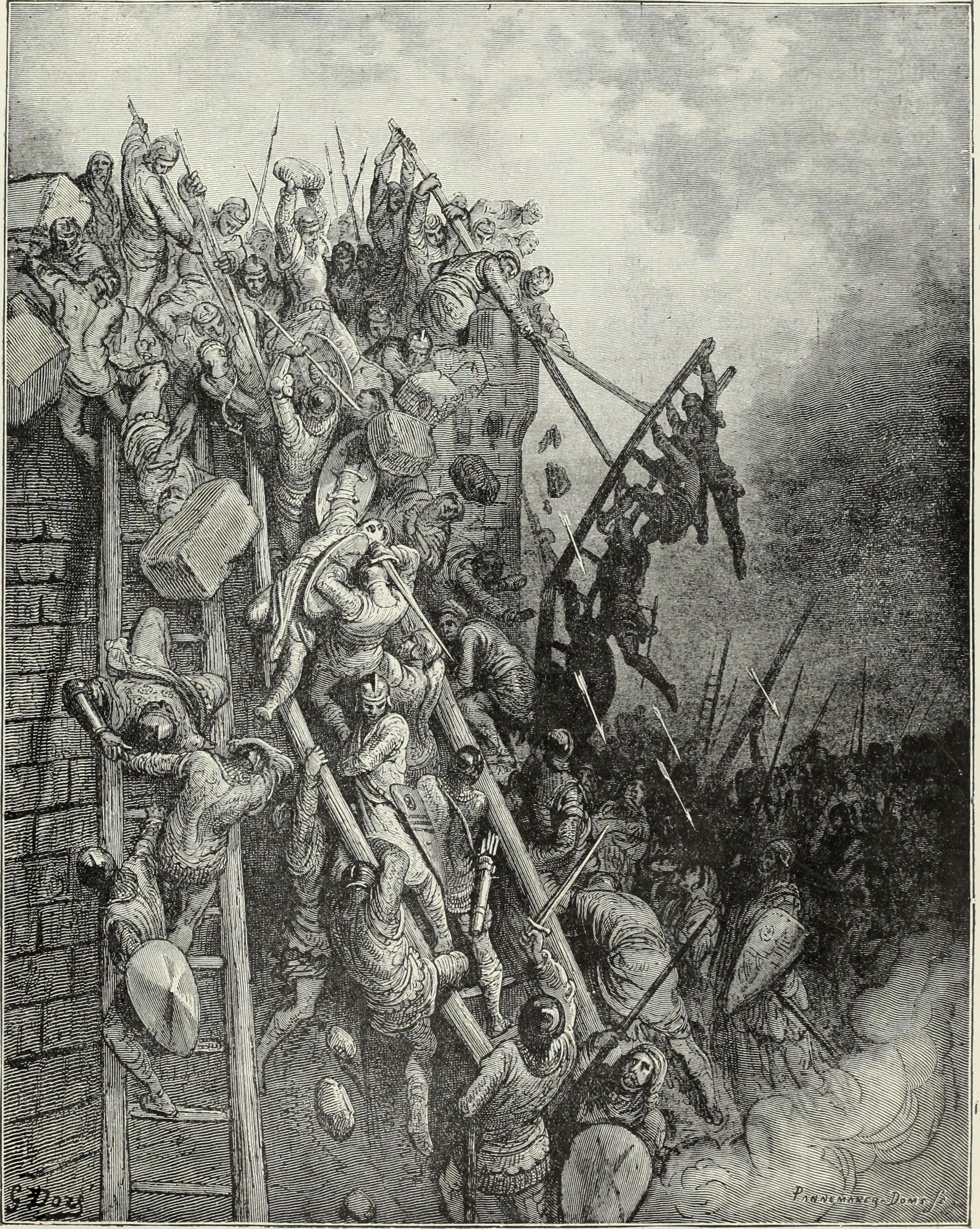 Army of Priest Volkmar and Count Emico Attacks Mersbourg