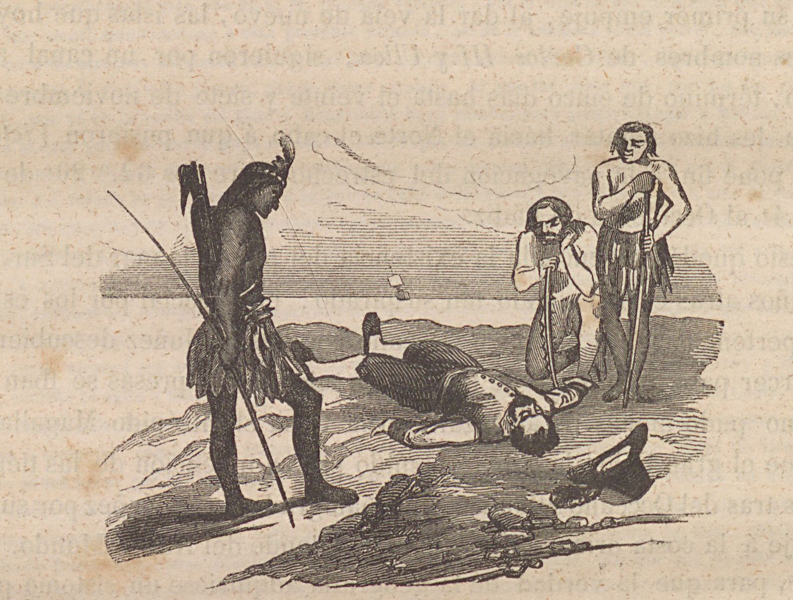Magellan's Death at the Battle of Mactan