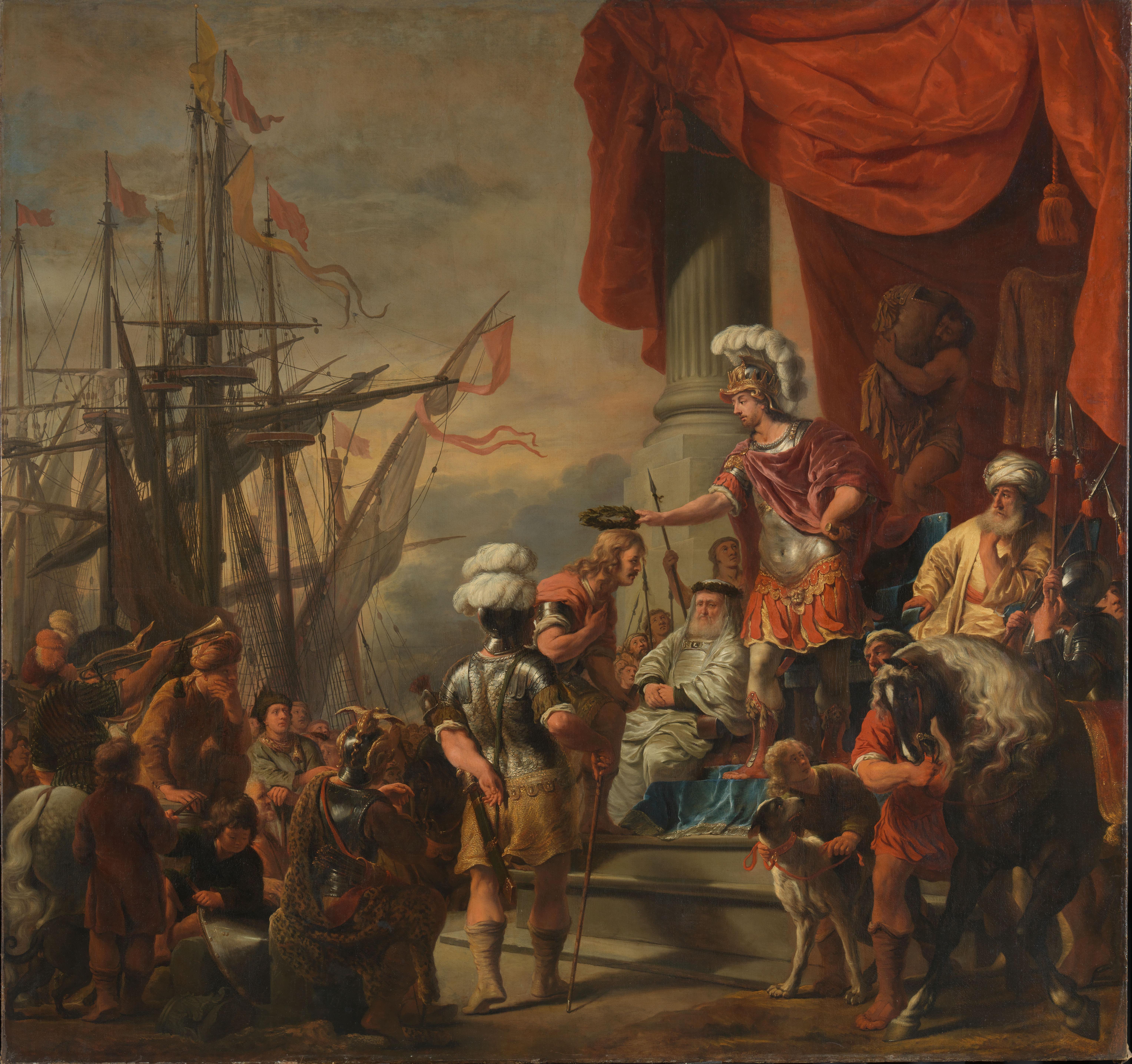 Aeneas Crowns Cloanthus Ferdinand Bol 1661-