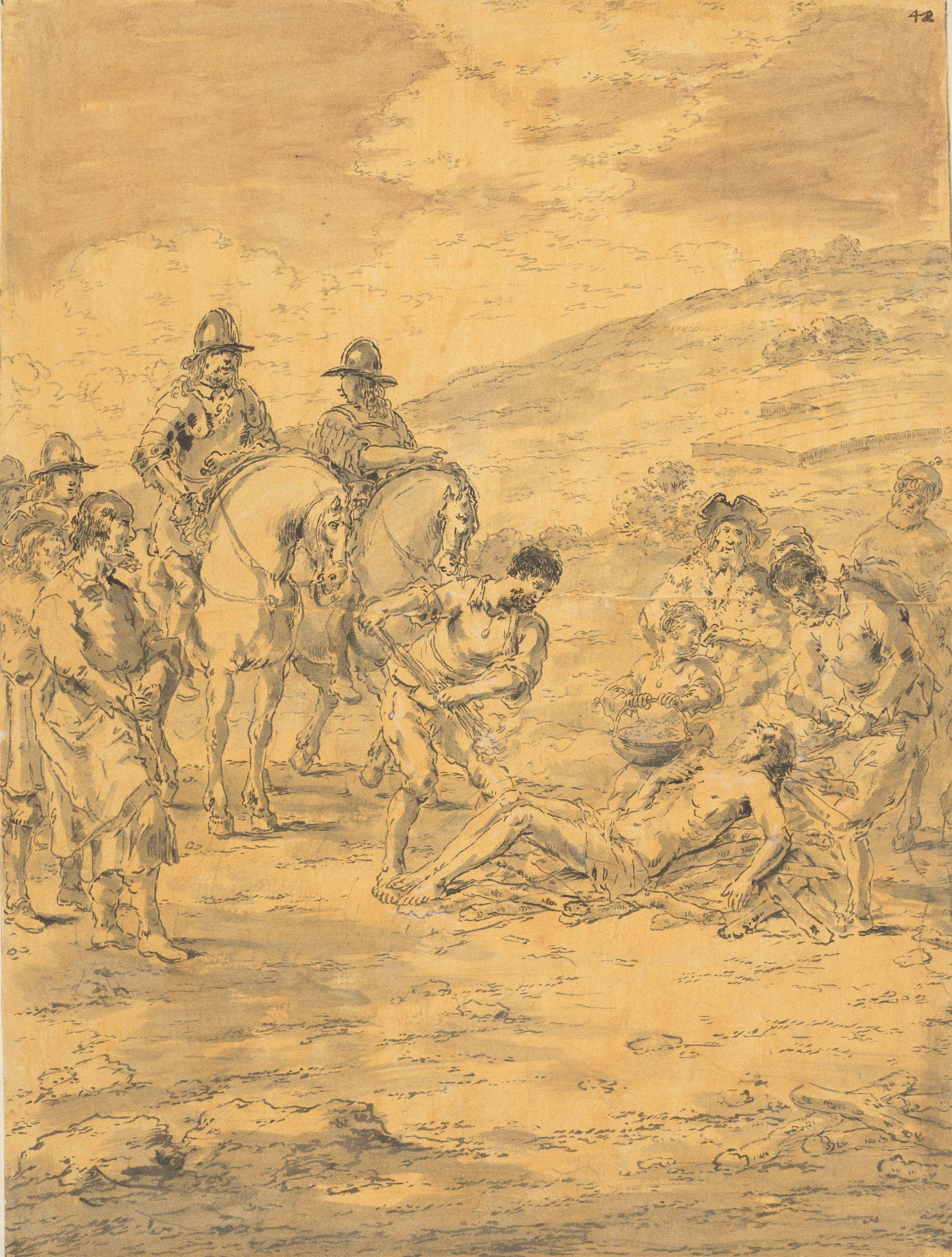 The Burning of Calanus
