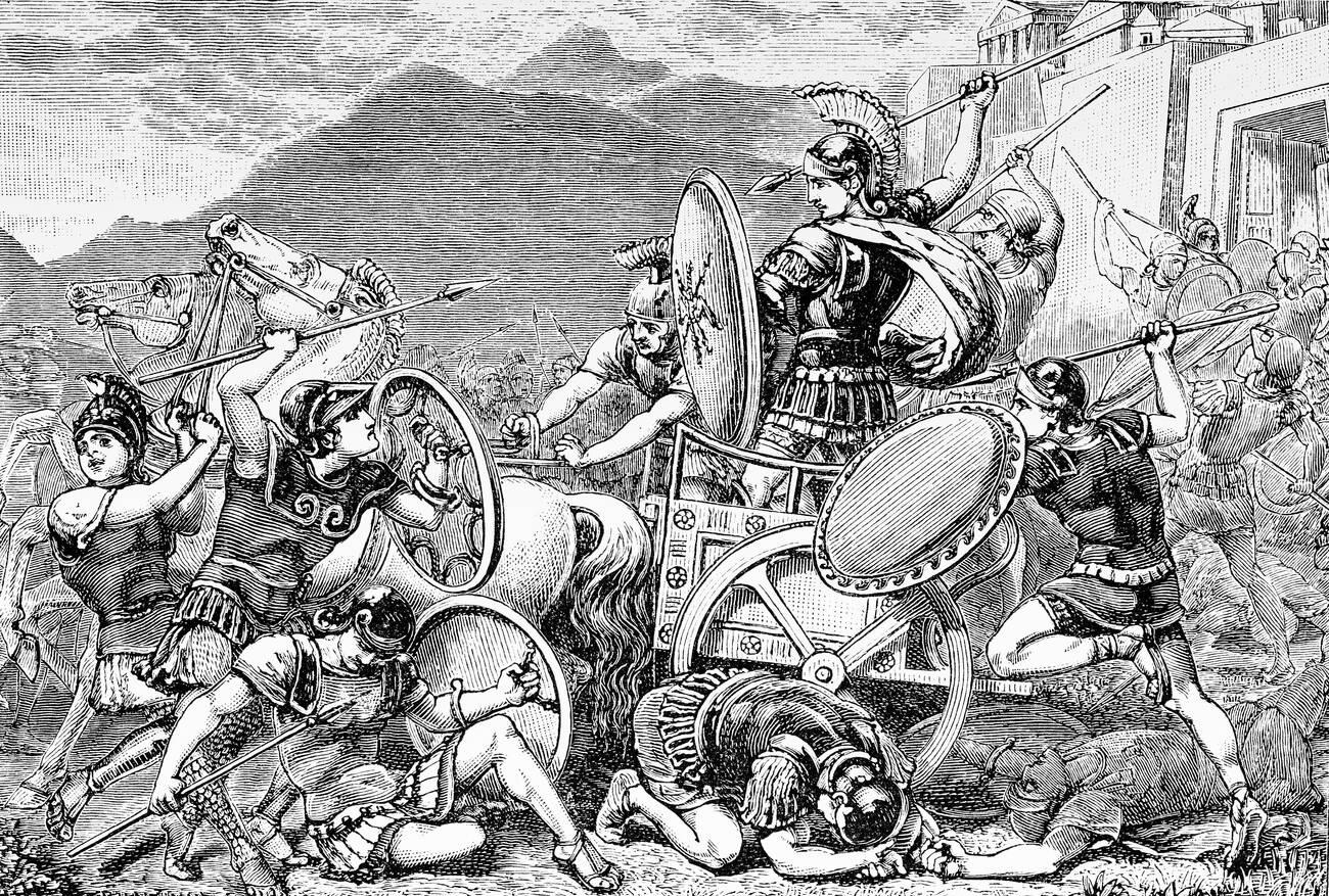 Aristomenes fighting his way out of Ira-DESKTOP-1O14GIJ