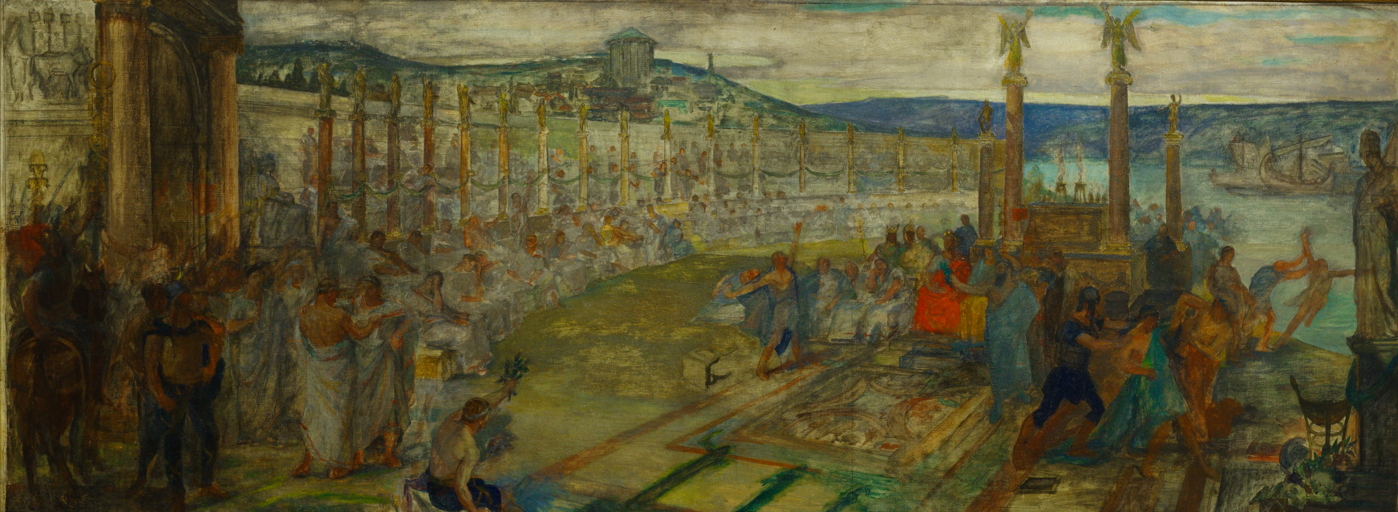 The eloquence contest under Caligula in Lyon
