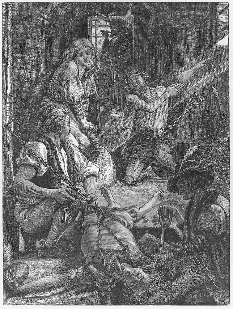 The Prisoner of ChillonFord Madox Brown1857
