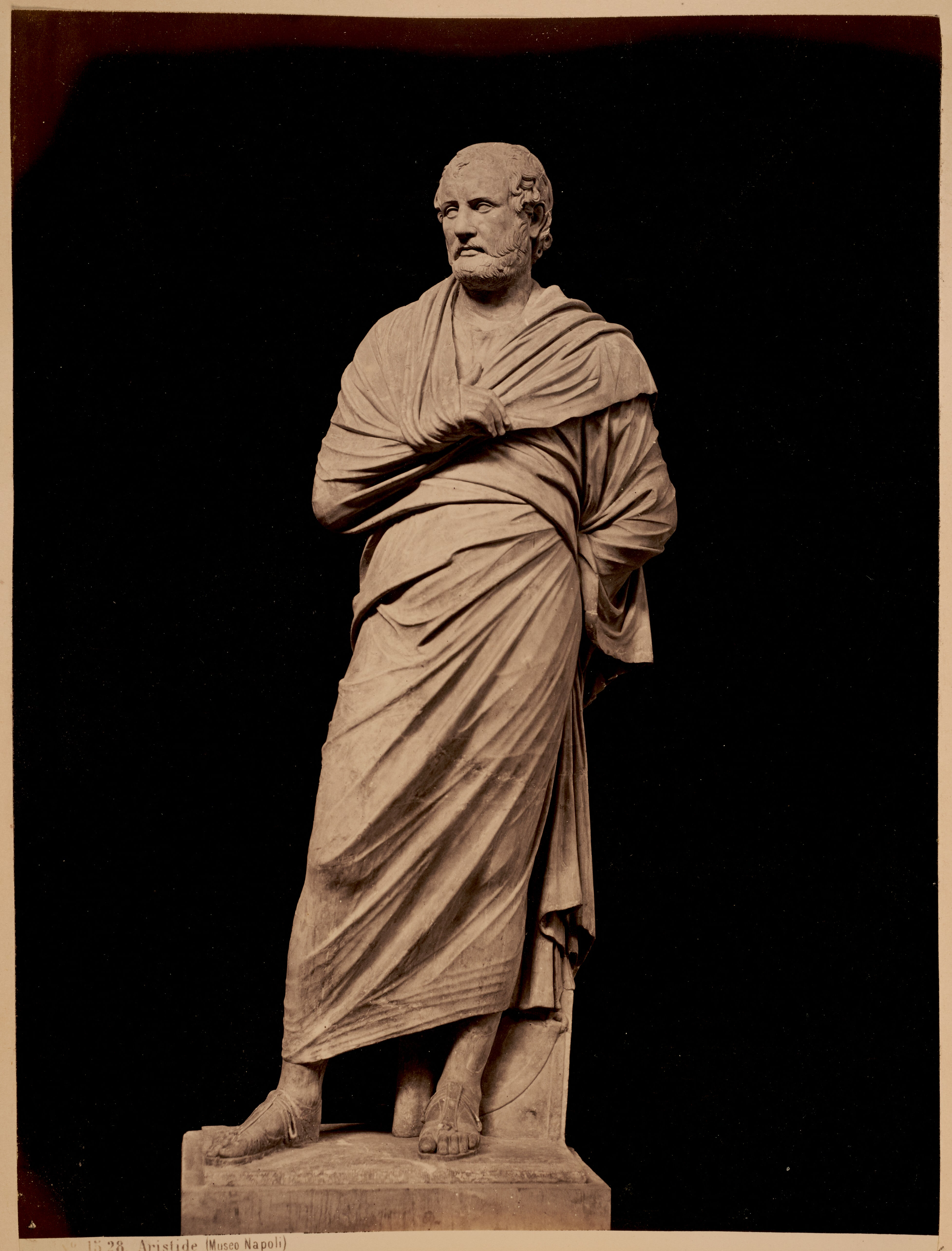 Aeschines, statue from the late 4th century bce
