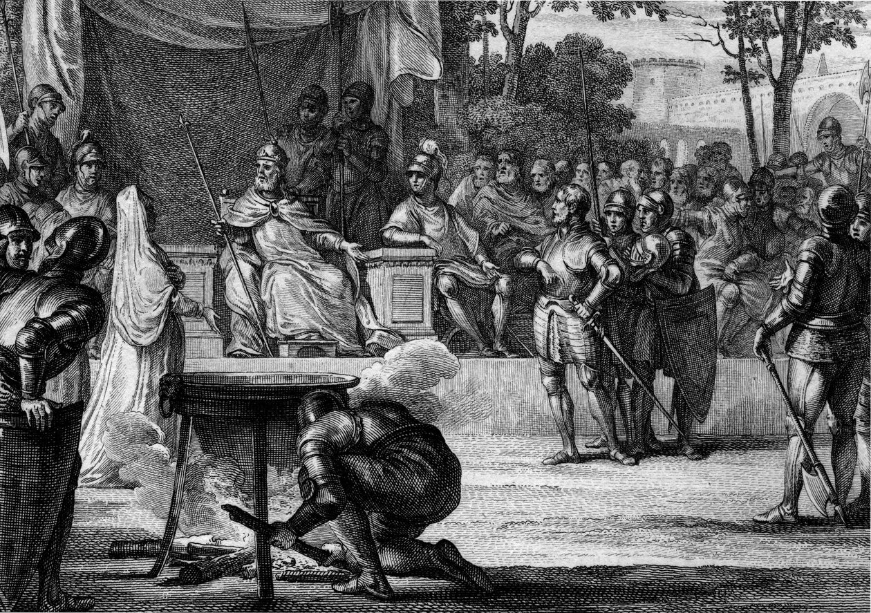 Ordalies or 'the judgments of God'