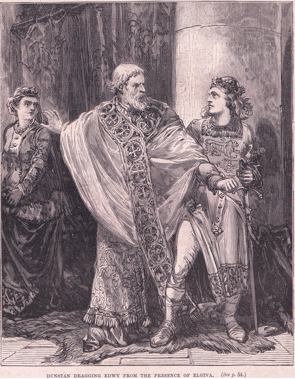 Dunstan Dragging Edwy from the Presence of Elgiva