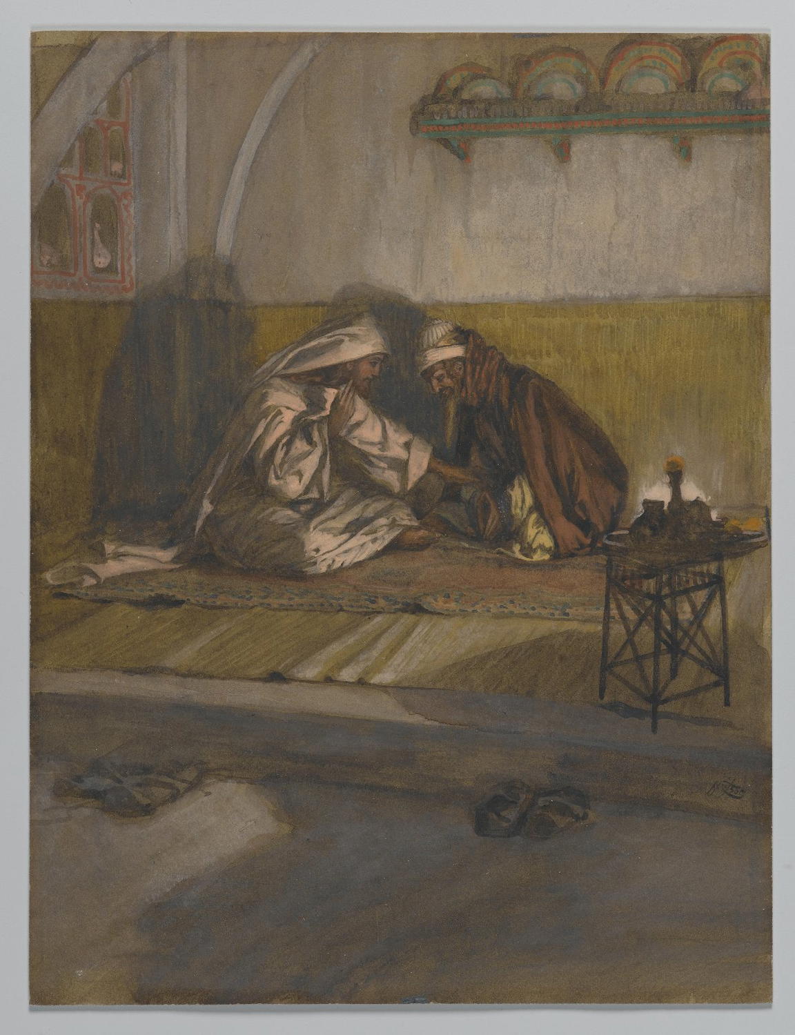 Interview between Jesus and Nicodemus