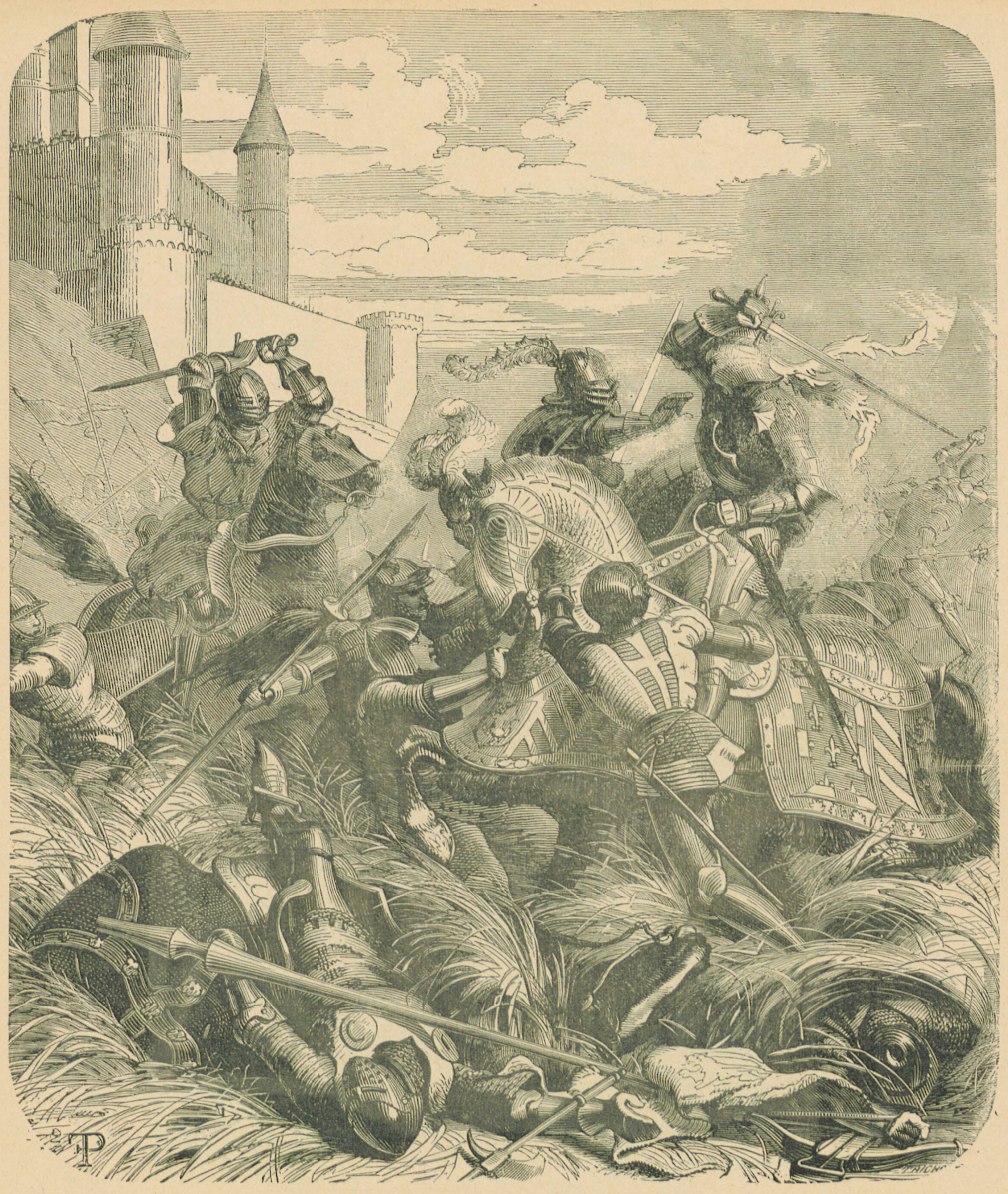 Charles the Bold at the battle of Montlhéry
