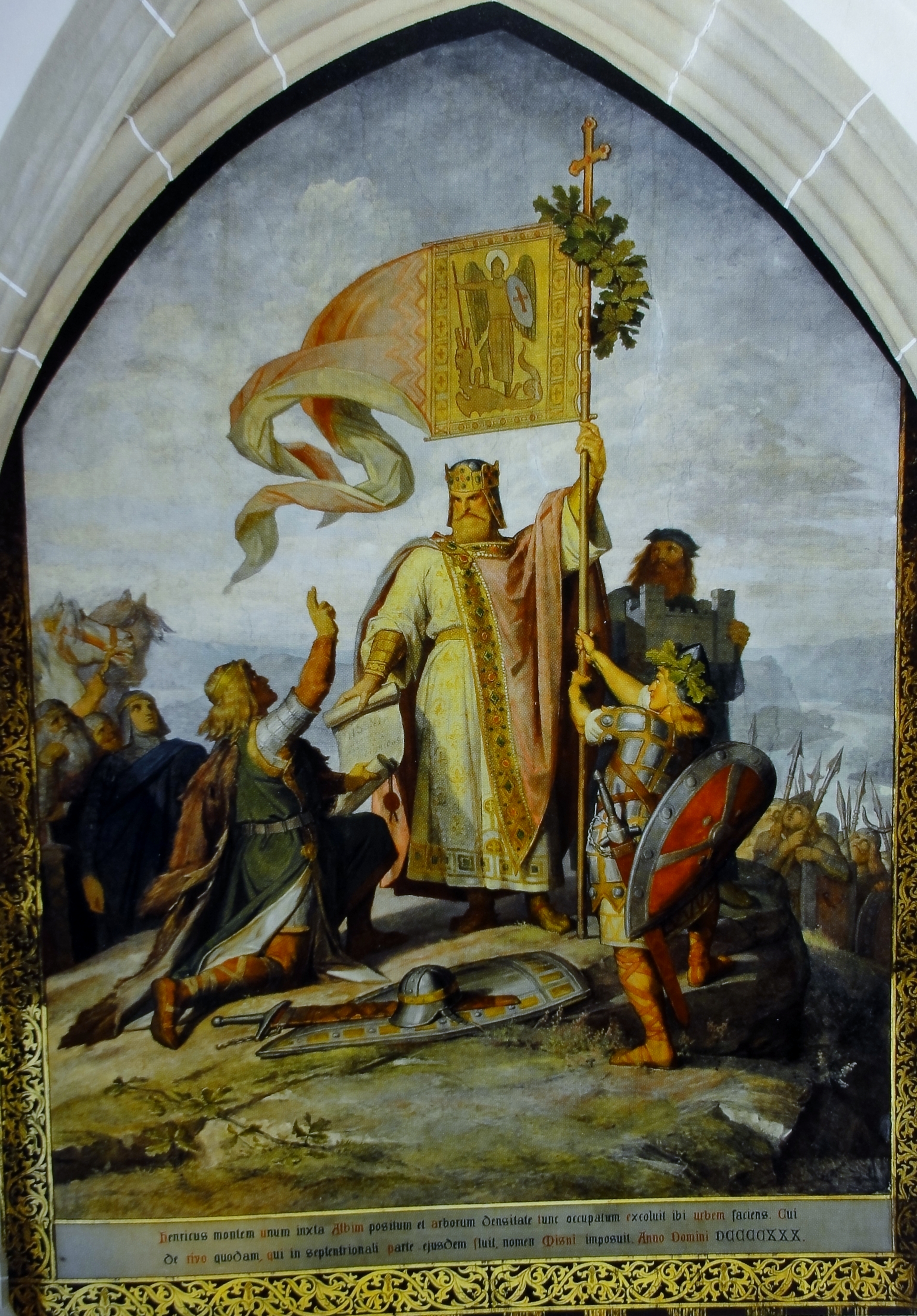 Henry I the Fowler Duke of Saxony base the oldest castle in Europe Albrechtsburg