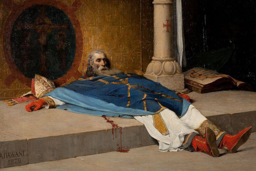 le meurtre de saint Thomas Becket
