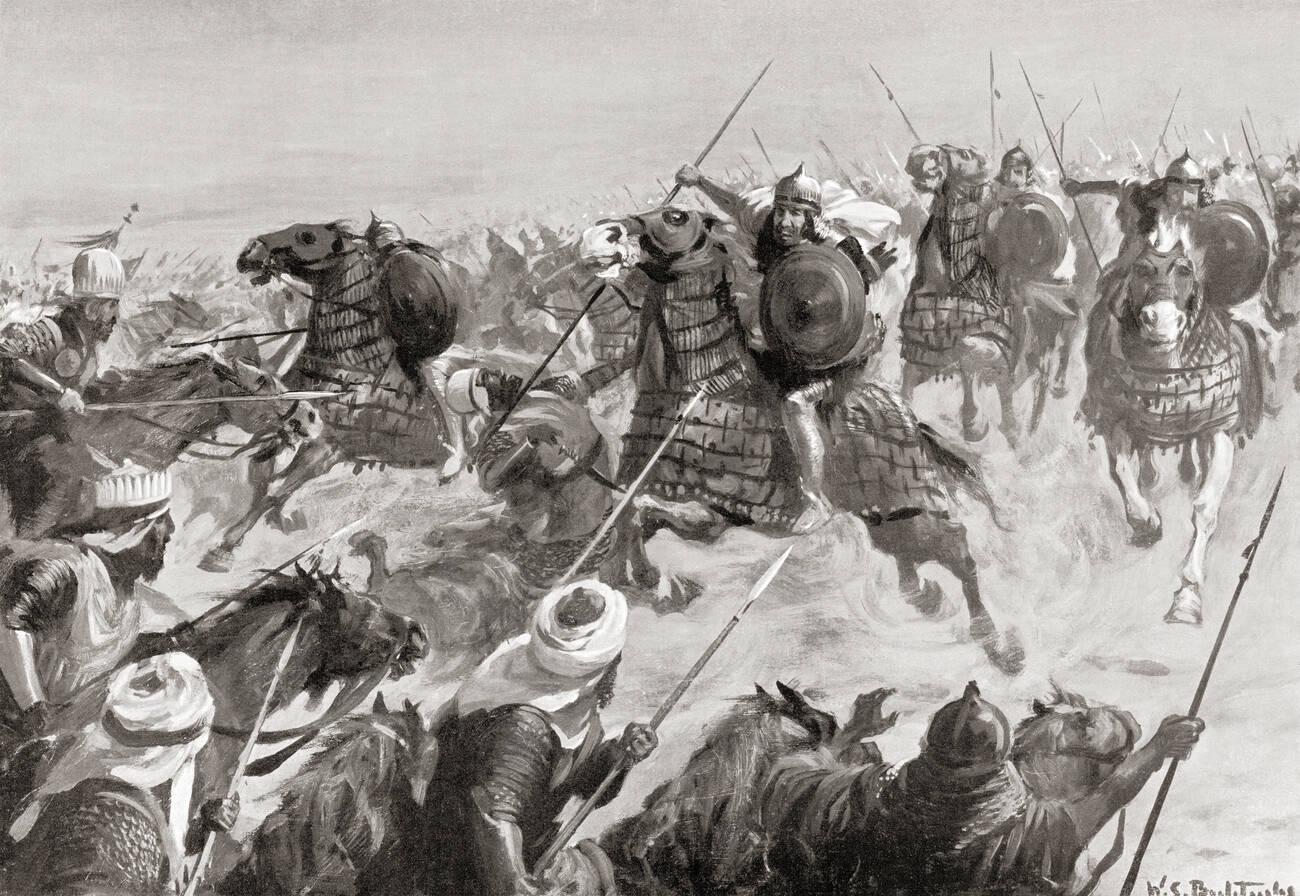 Tamerlane invades Persia