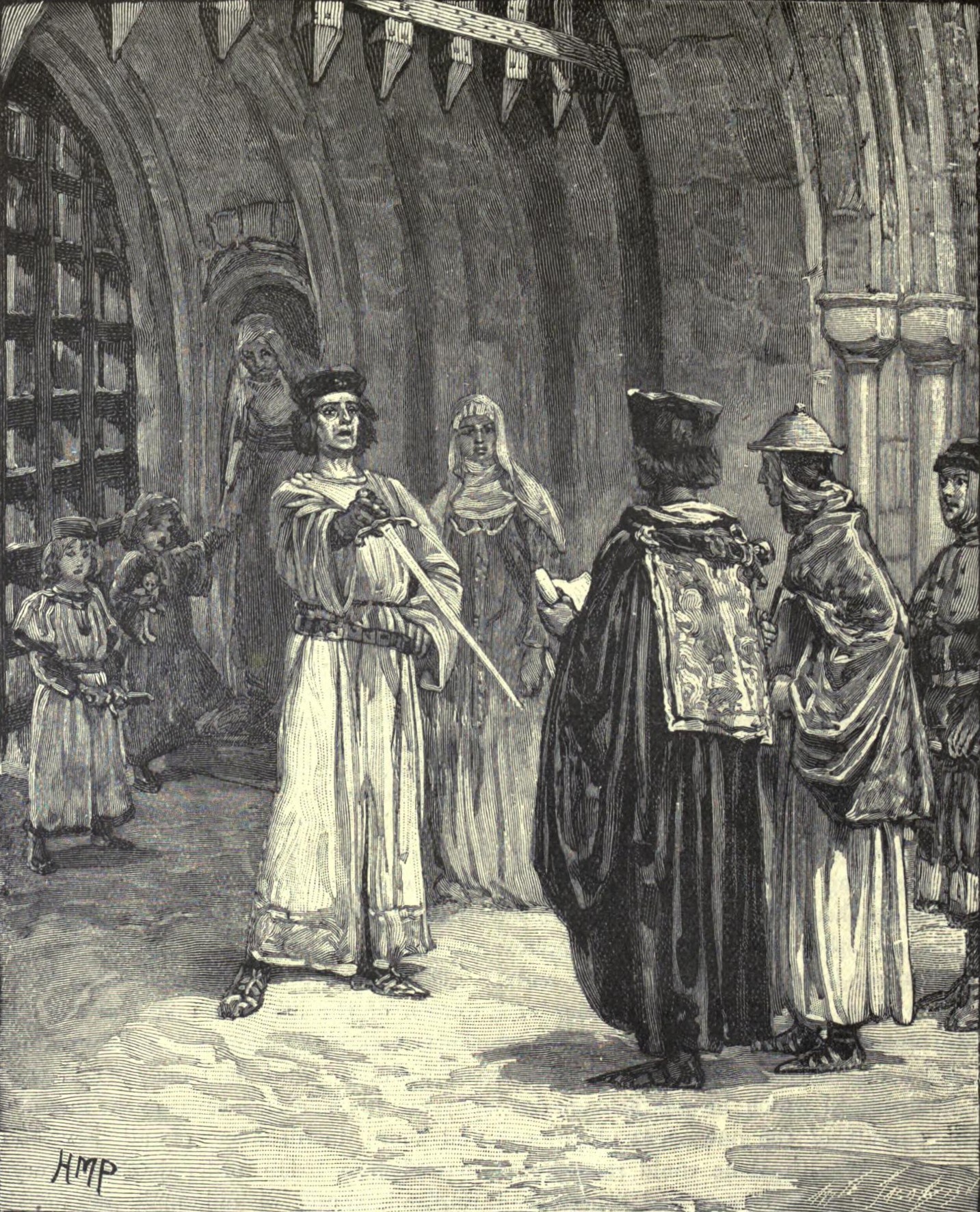 Earl Warrenne showing his titles to the estates