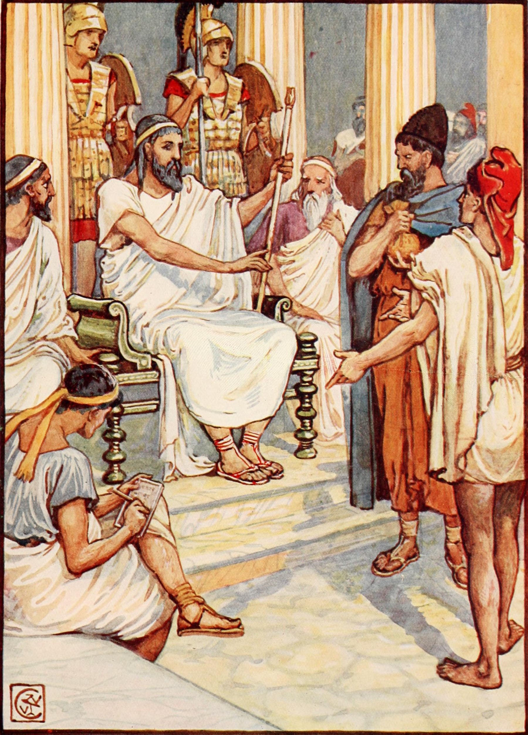 Solon, the wise lawgiver of Athens