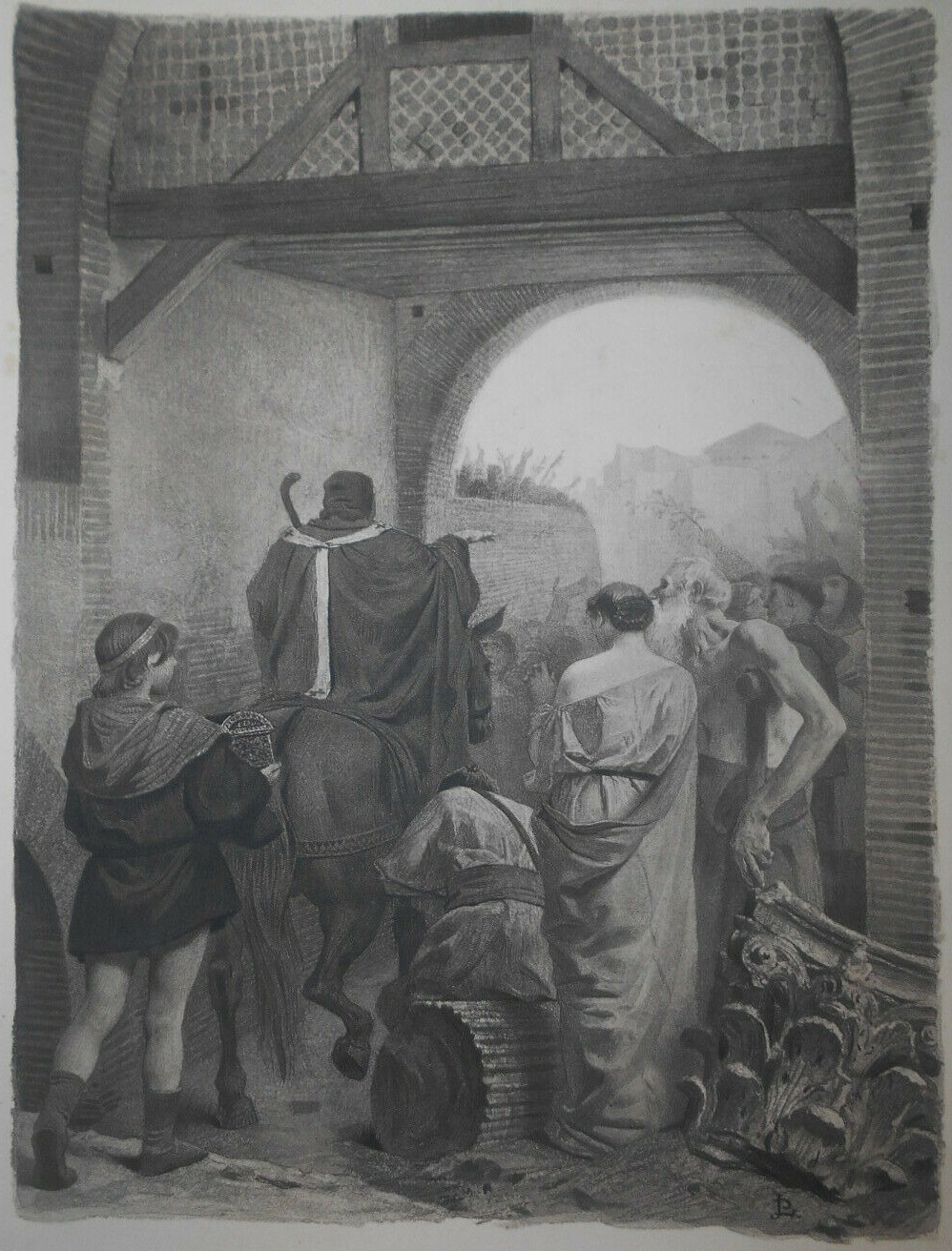 Merovingian Times Gregory's Arrival in Soissons