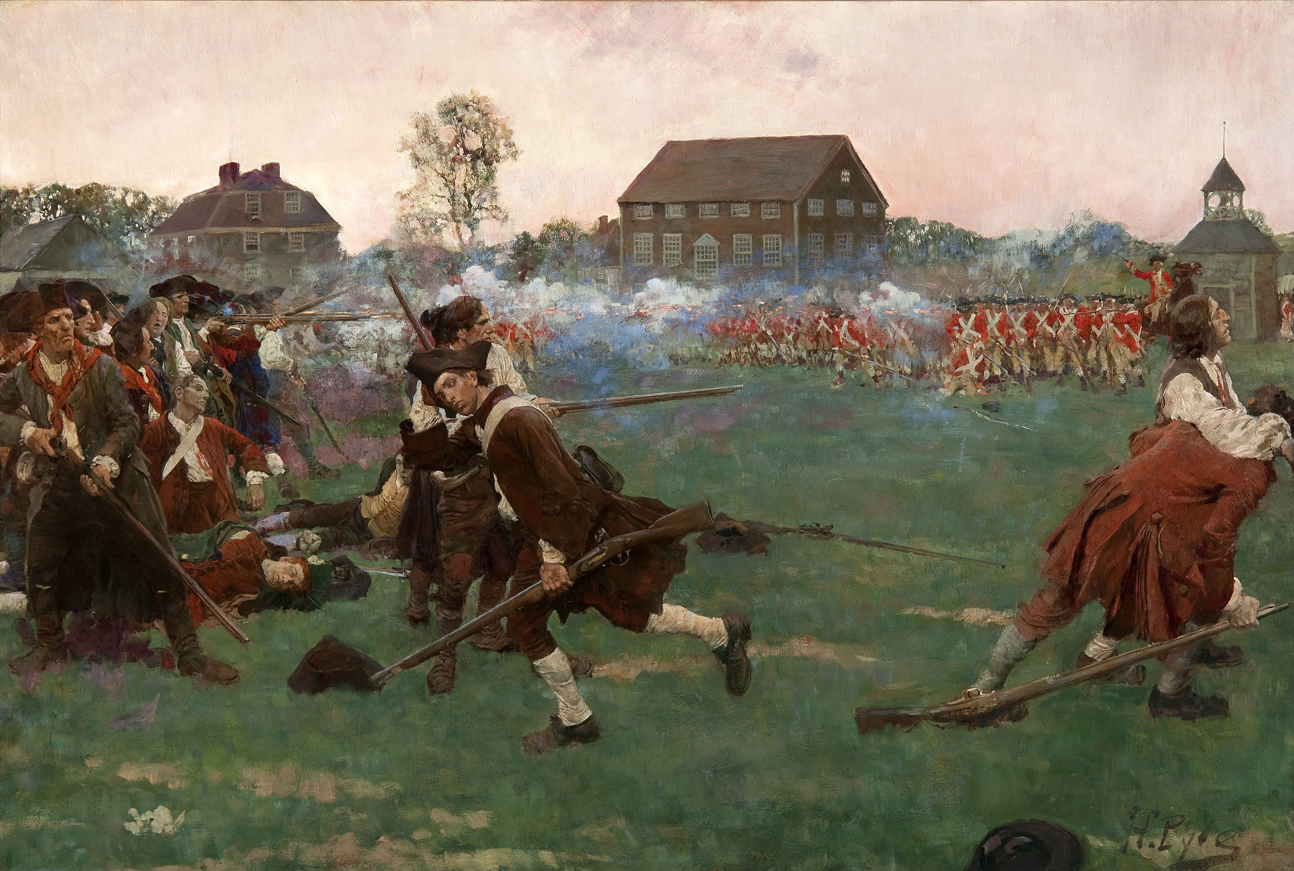 The Fight on Lexington Common