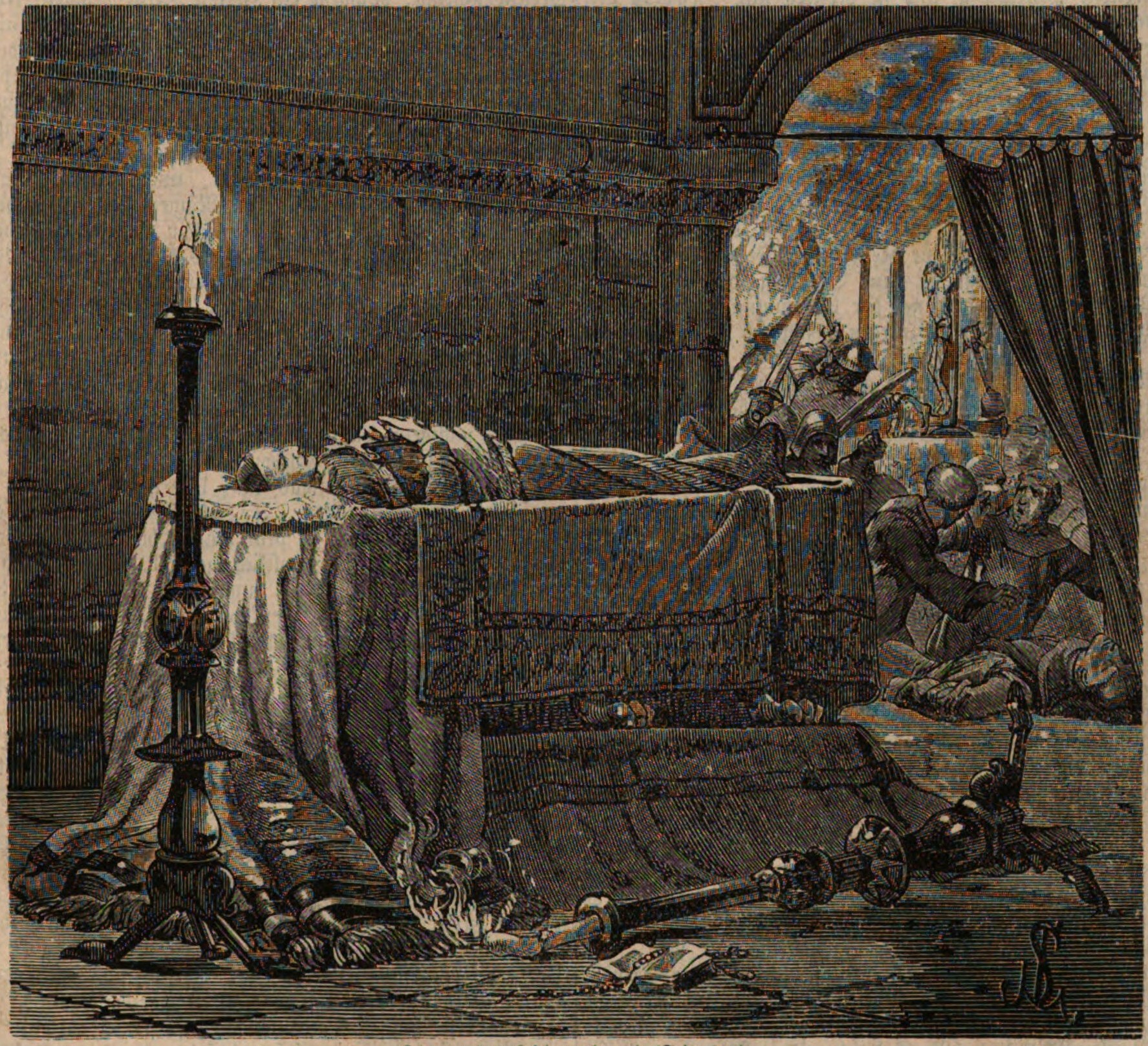 Body of Clemens V burned