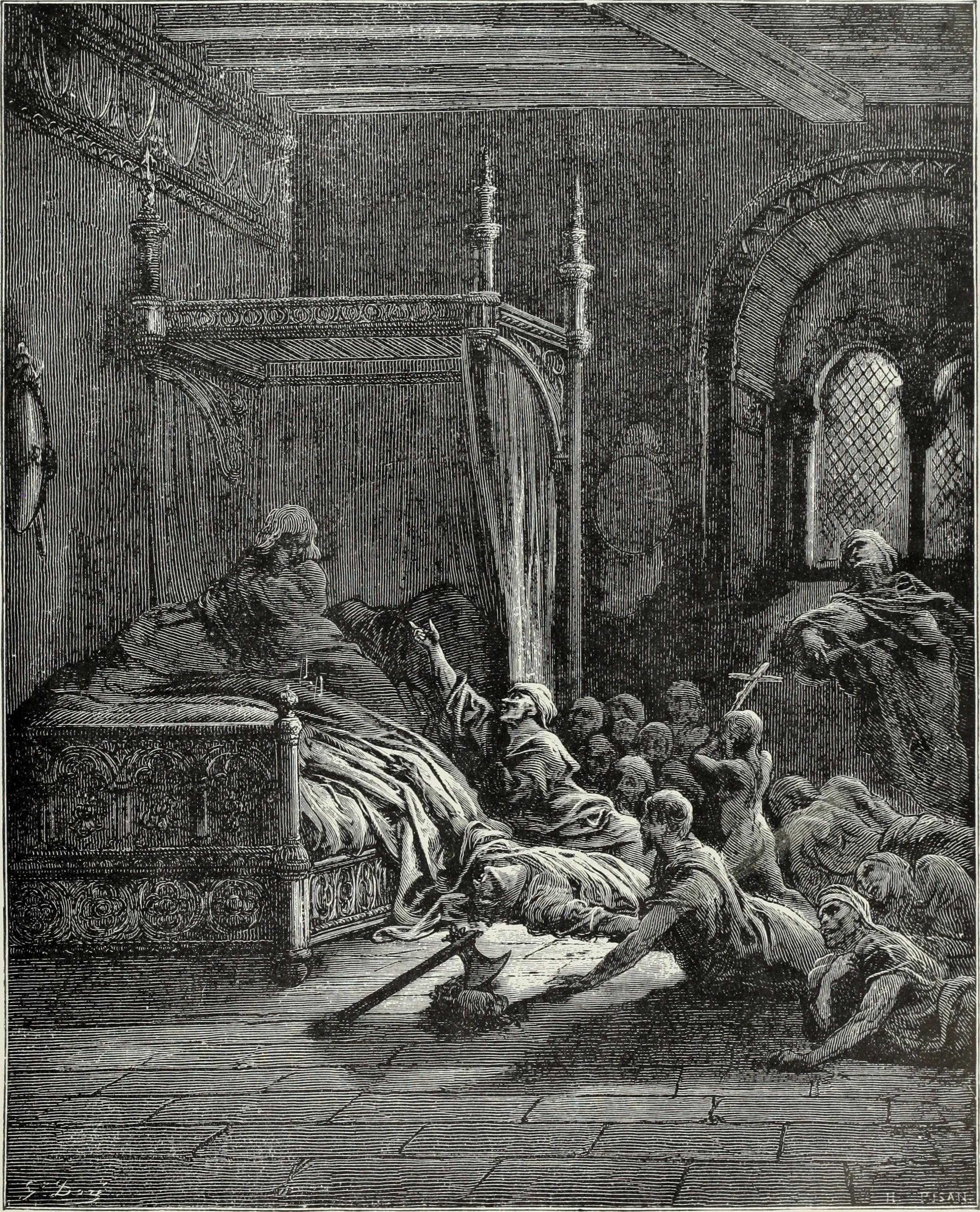 Fulk Nerra Assailed by the Phantoms of his Victims