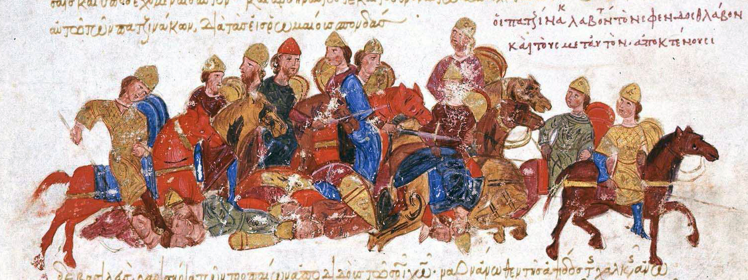 Pechenegs defeating the Rus