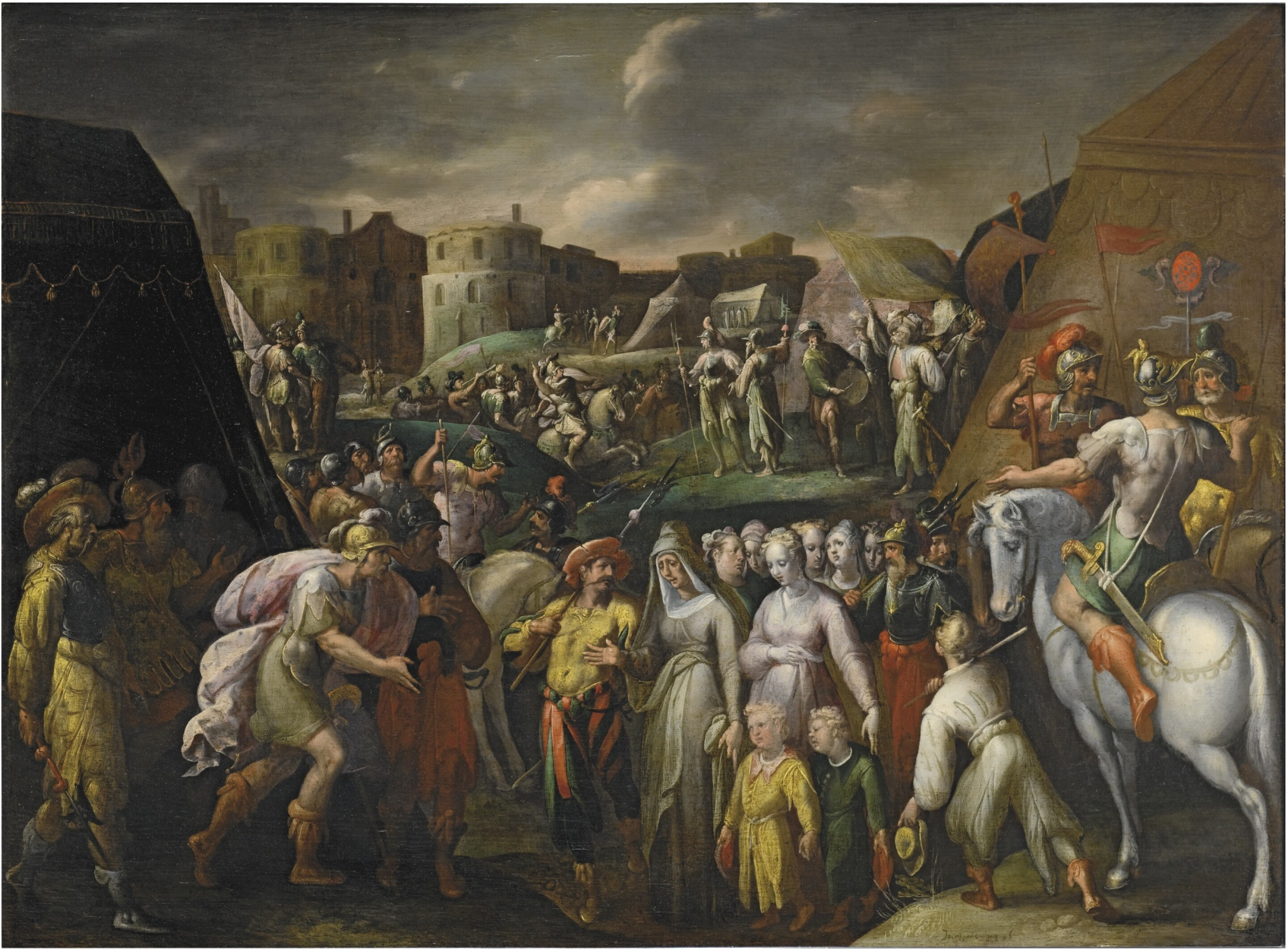 The family of Darius before Alexander the Great