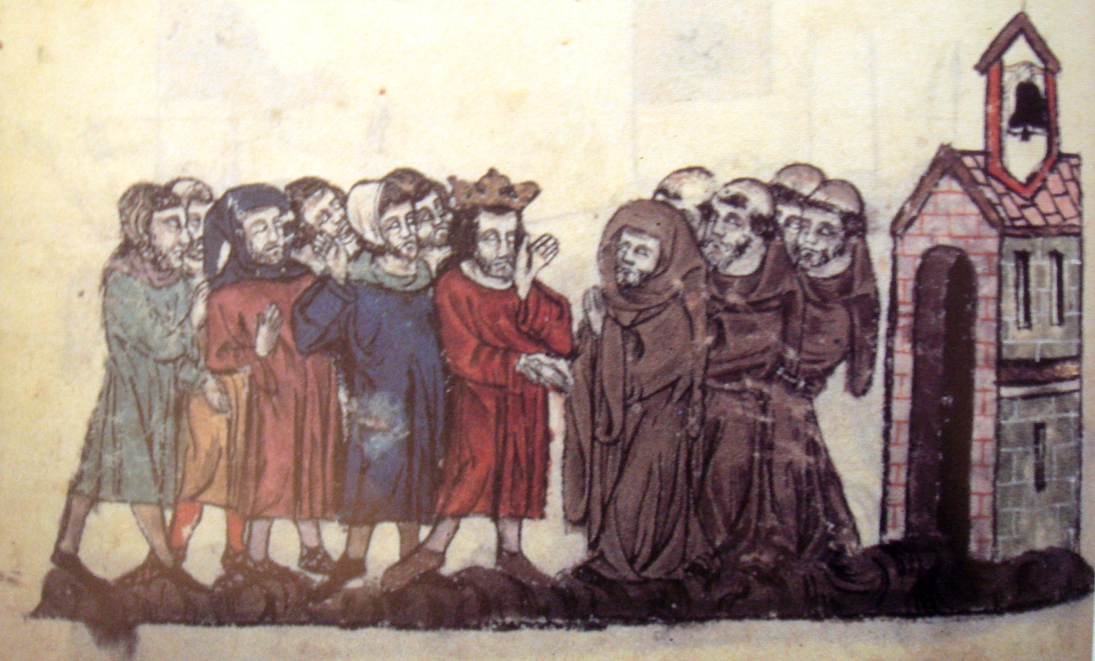 Hetoum I Entering The Orders