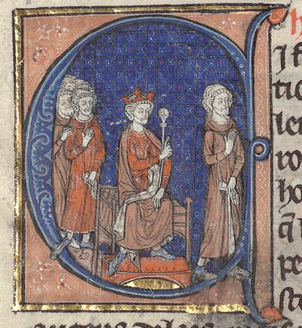 Hugh Capet pardons the count of Flanders