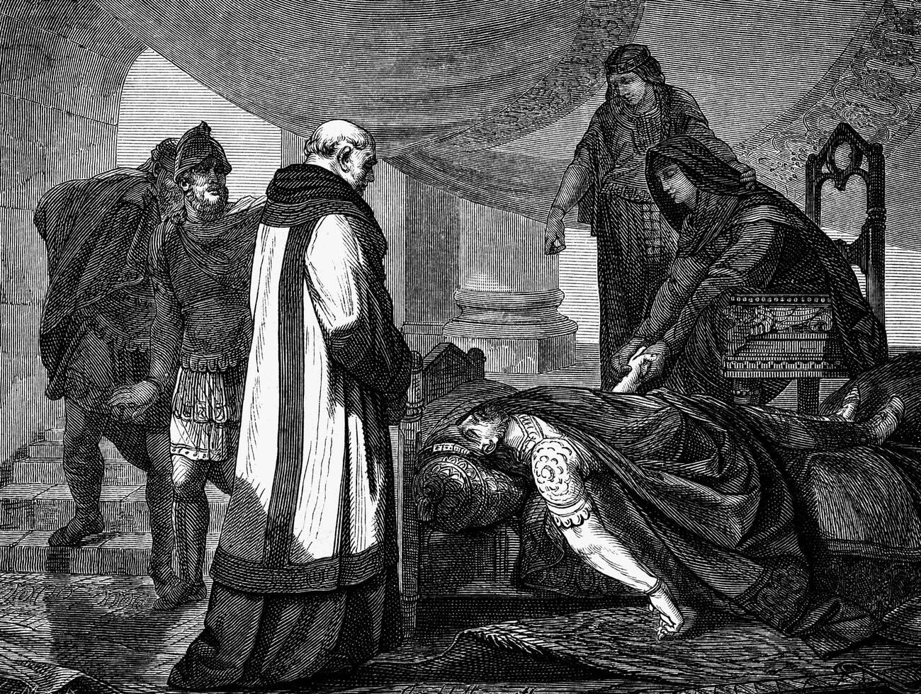 Lothair II death at Piacenza