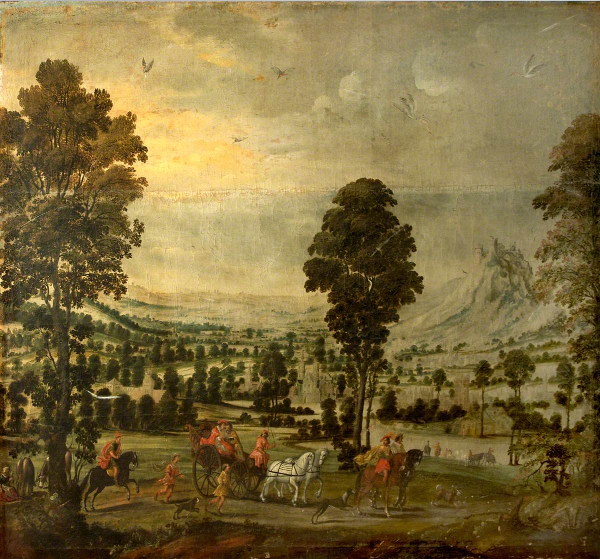 Landscape with Alexander and Diogenes
