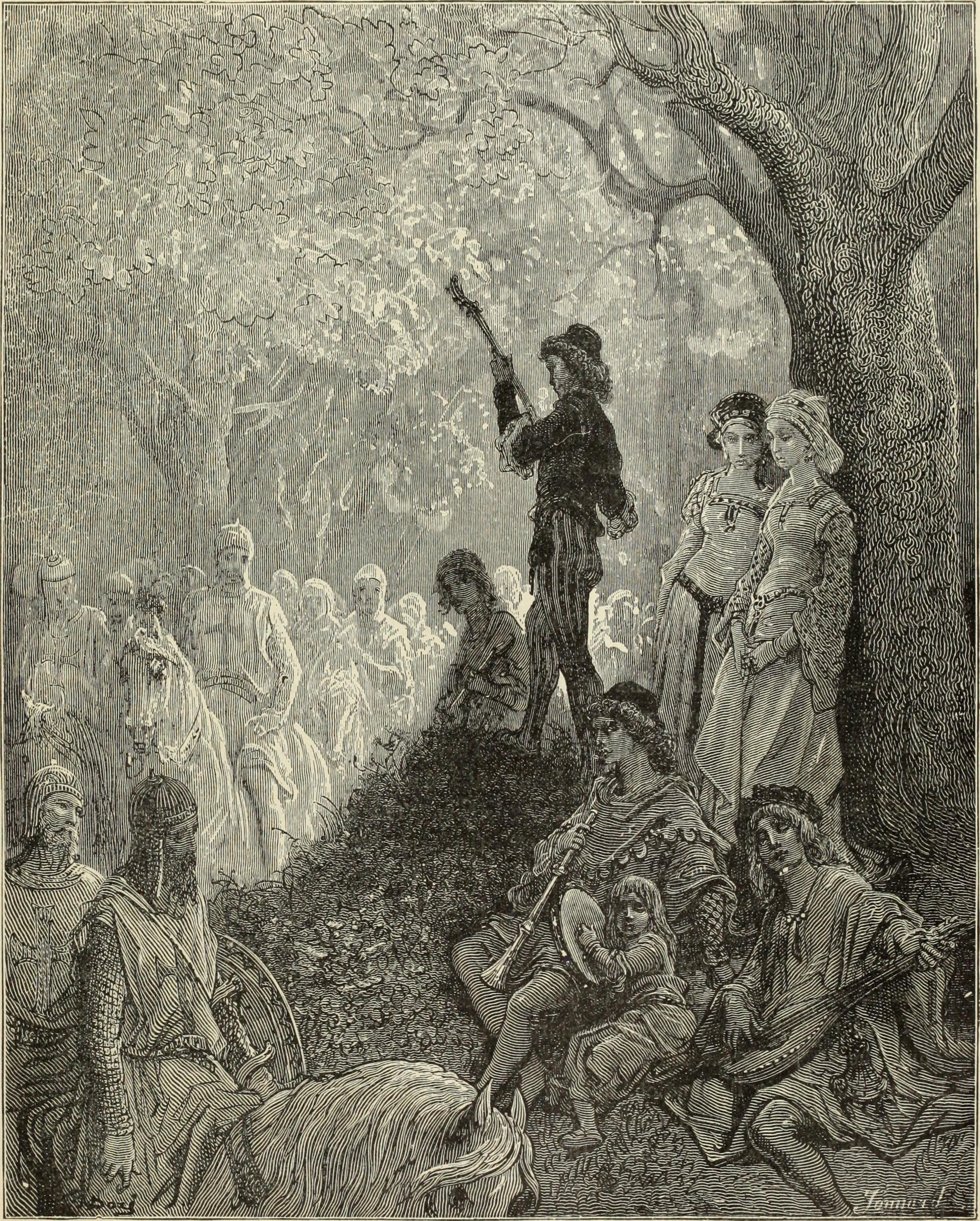Departure of Thibault, King of Navarre