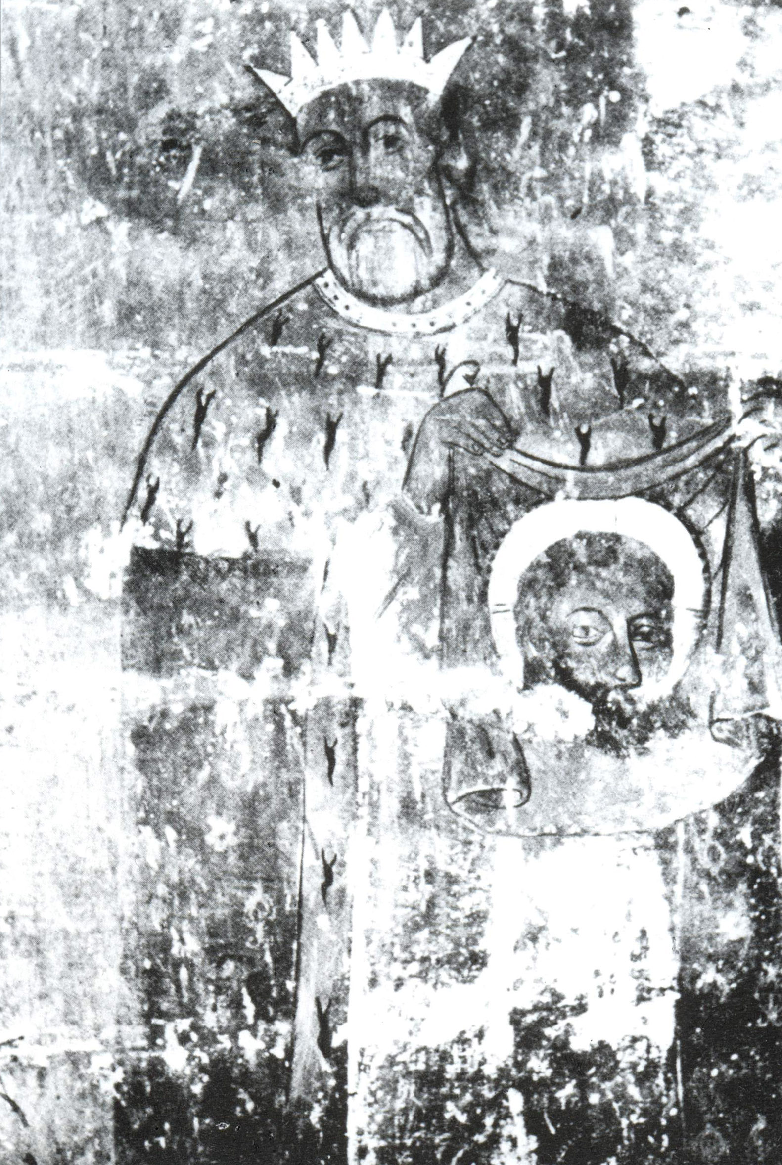 King Abgar from Edessa with mandylion