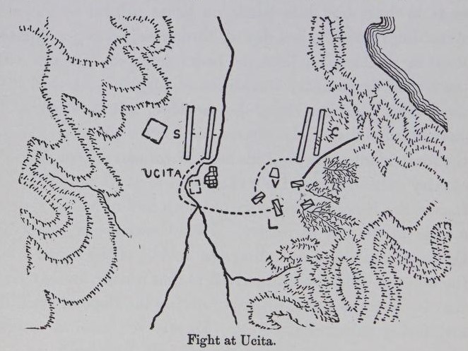 Battle of Ucita, map 1