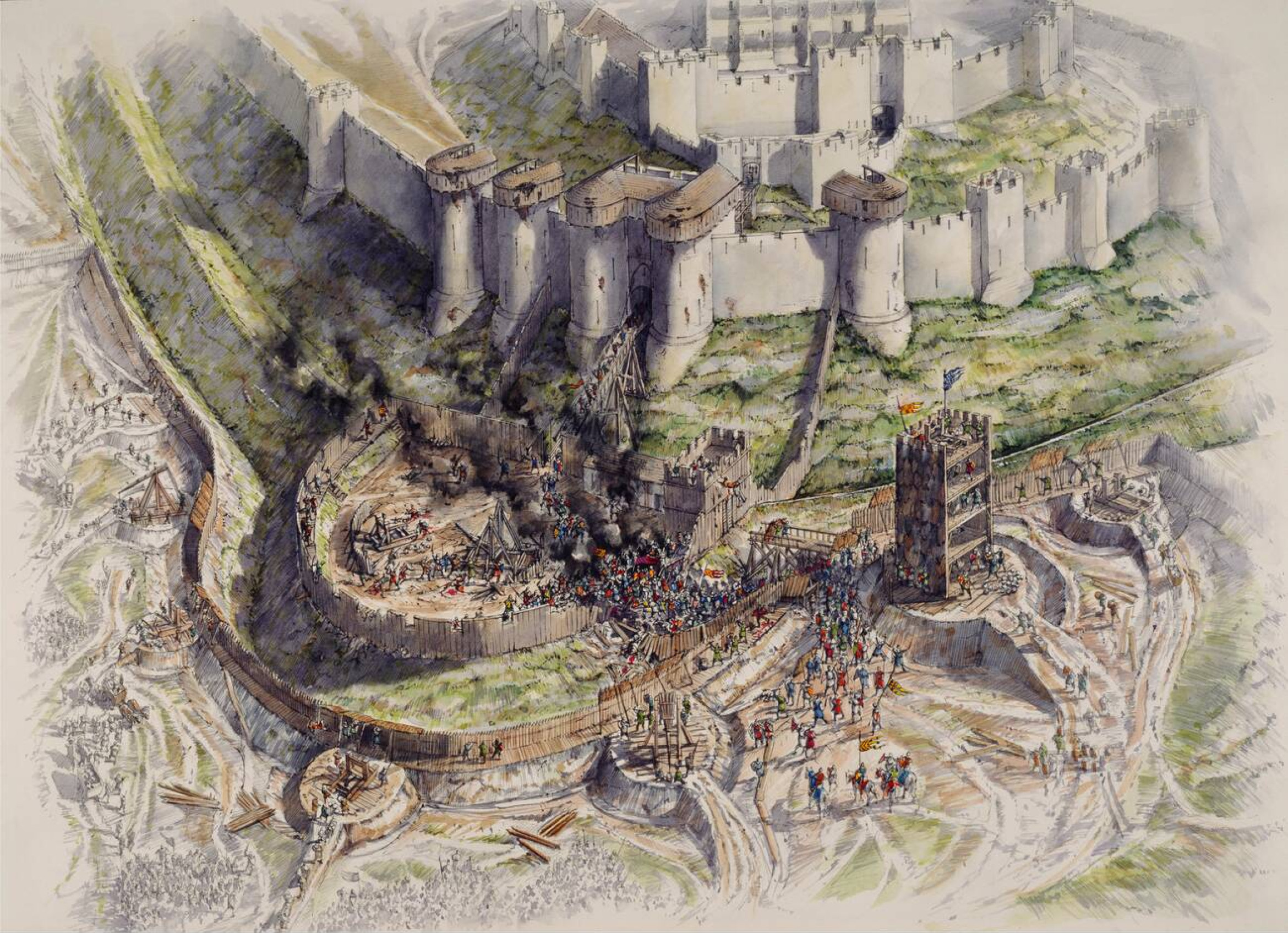 Dover Castle siege 5