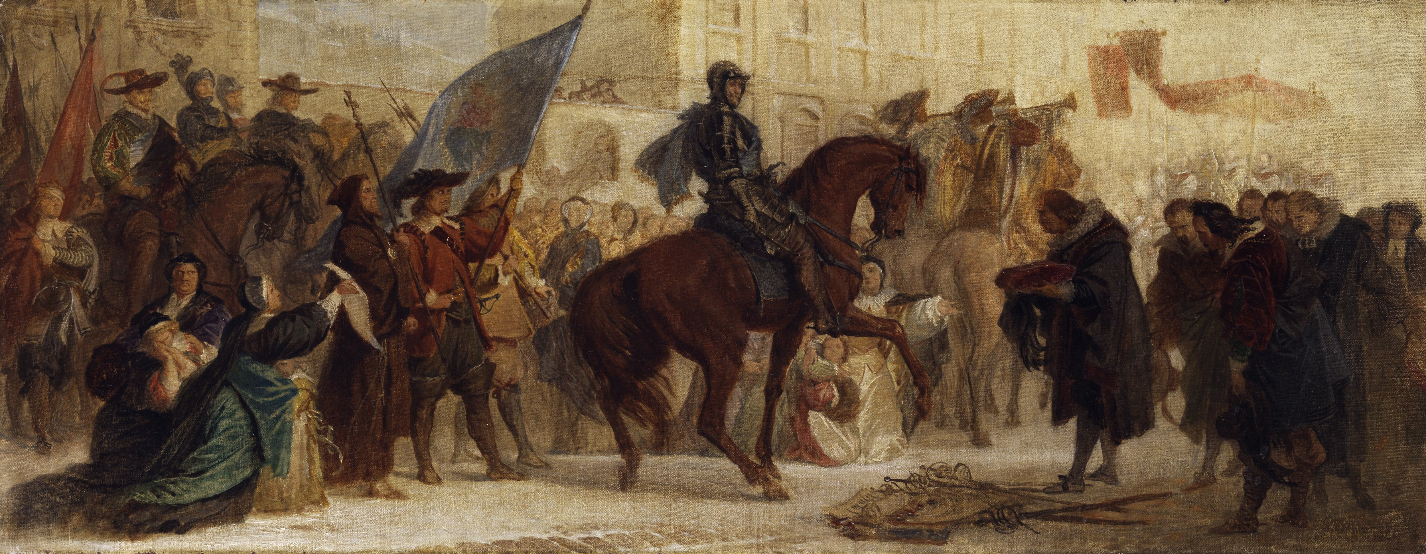 Entry of Maximilian I into Prague after the Victory on the White Mountain