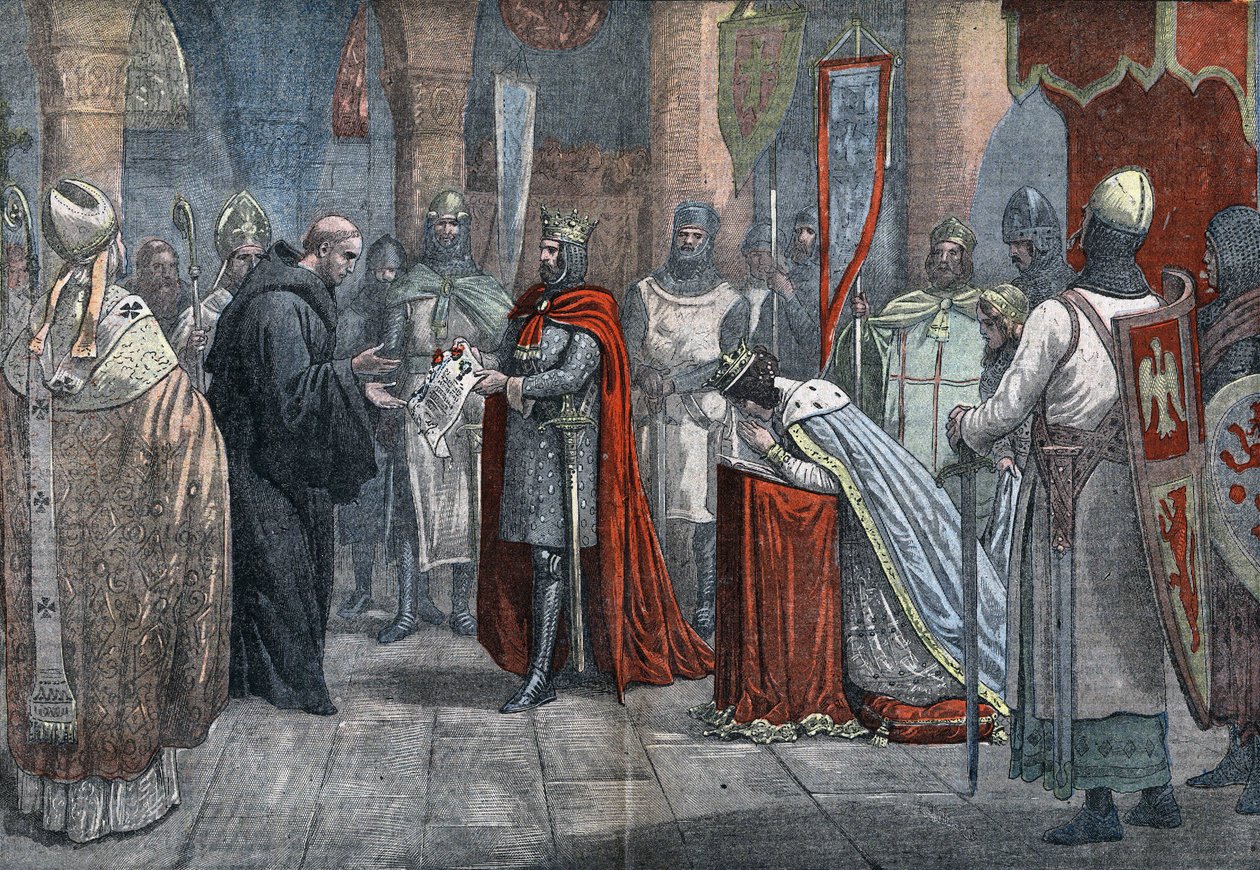 Louis VII the Young leaving for the 2nd crusade with Alienor d'Aquitaine