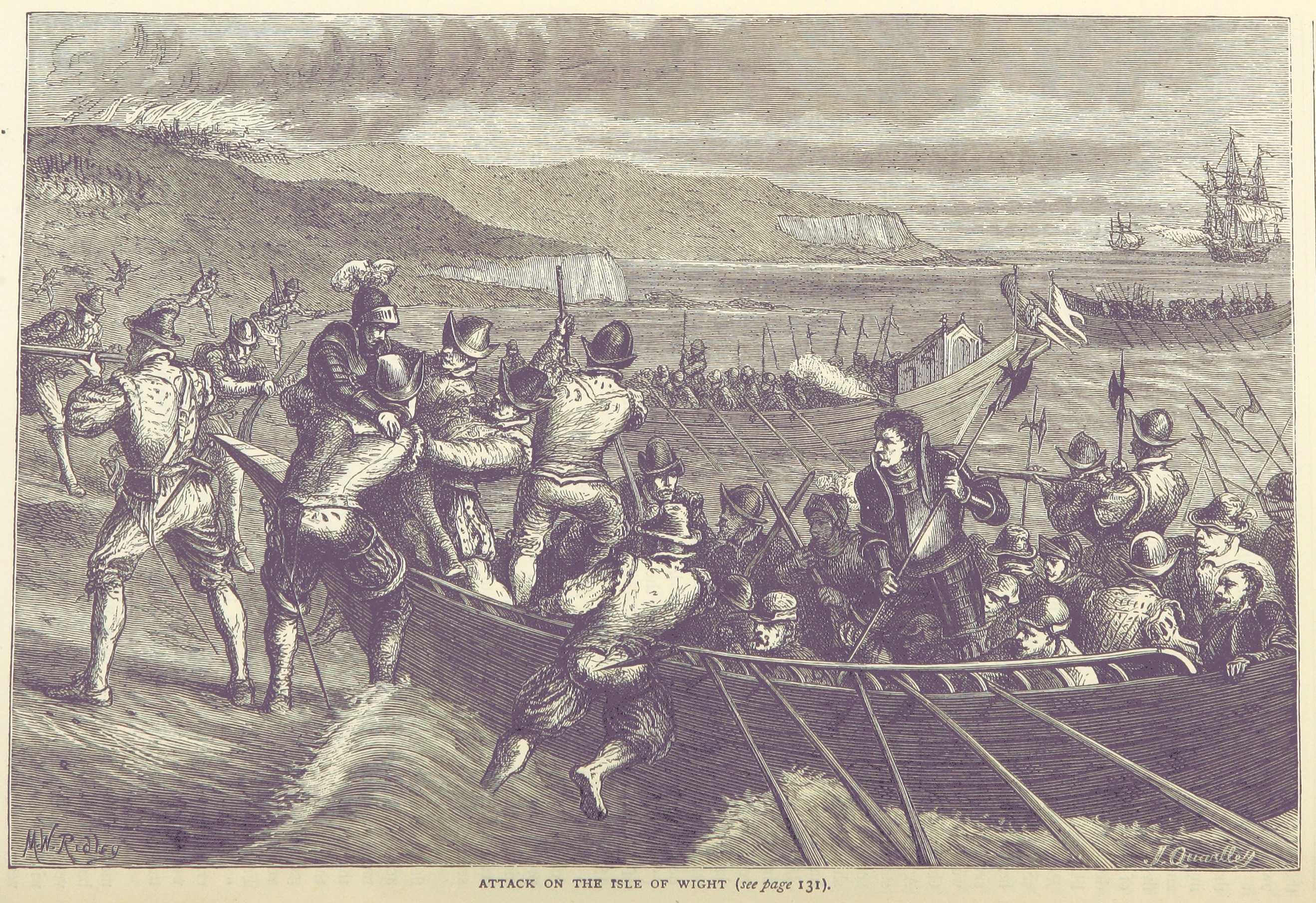 French invasion of the Isle of Wight