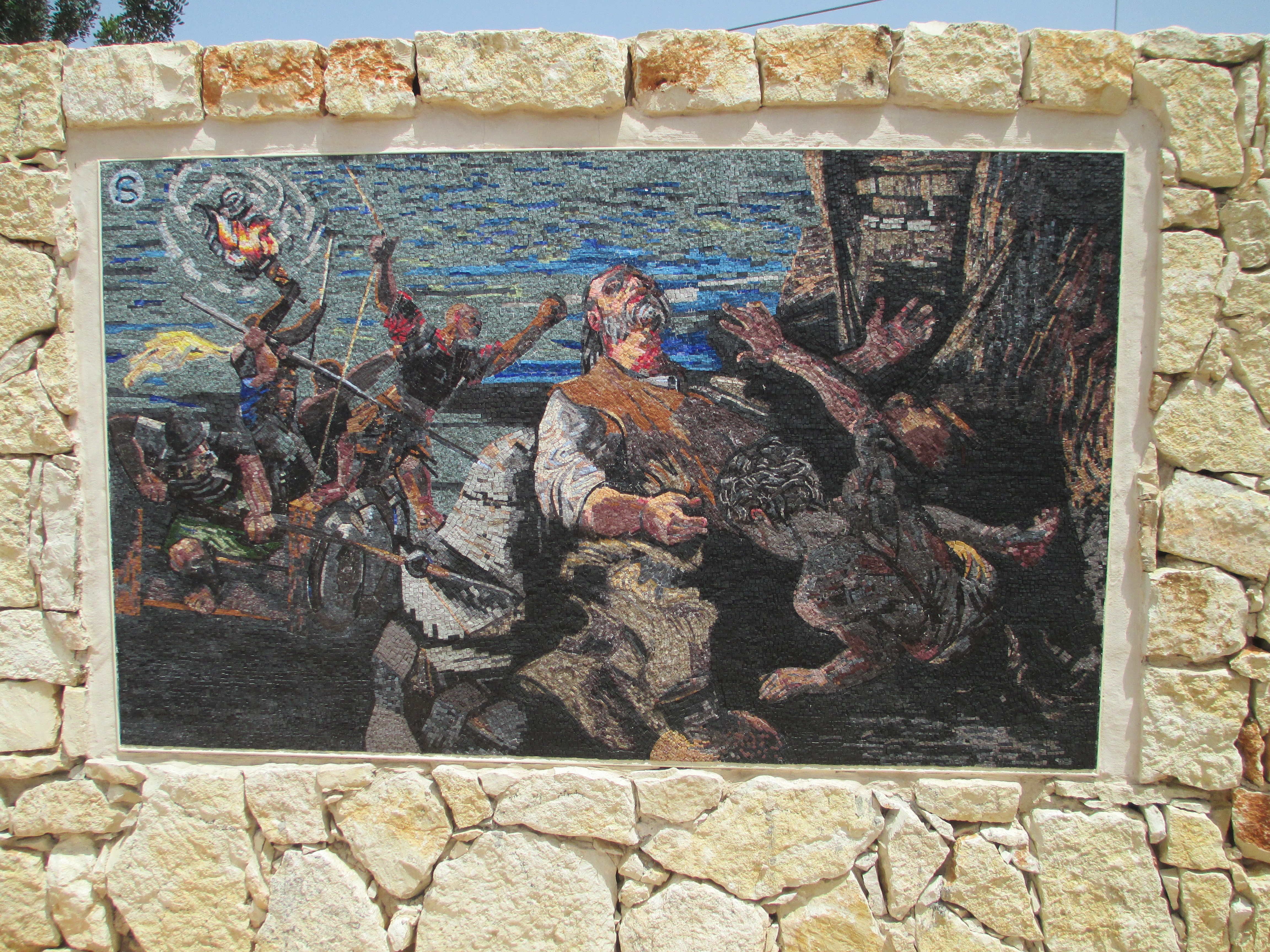 Herod's battle in Mount Arbe