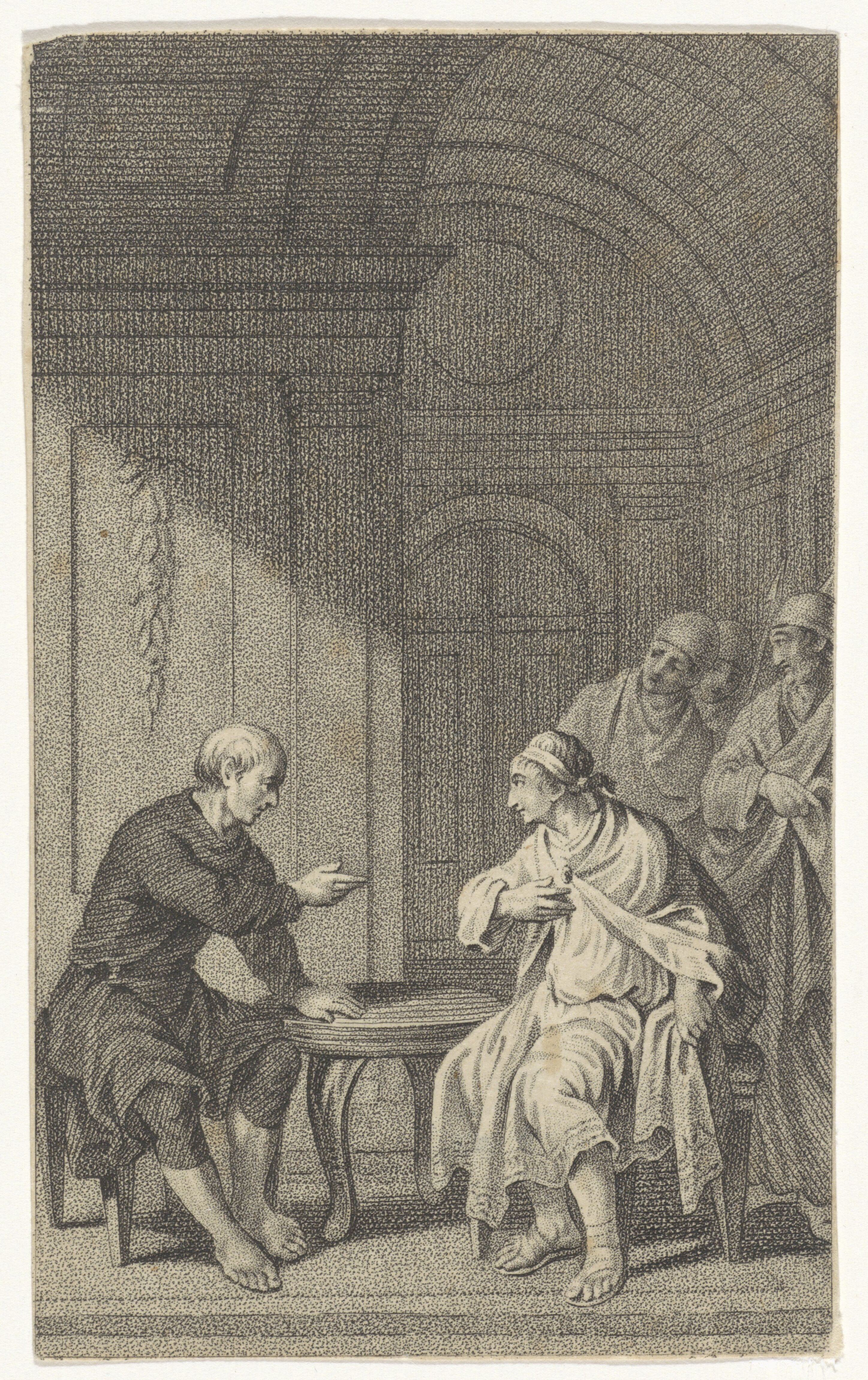 Cato the Younger offers Ptolemy of Cyprus the position of High Priest of Aphrodite in Paphos