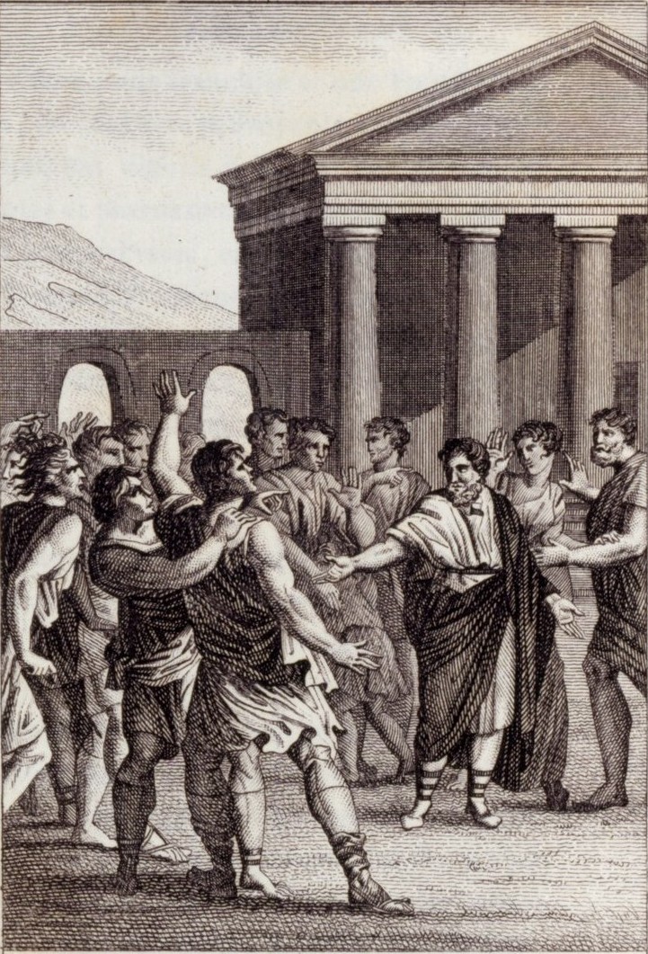 Leon of Byzantium Mocked by the Athenians