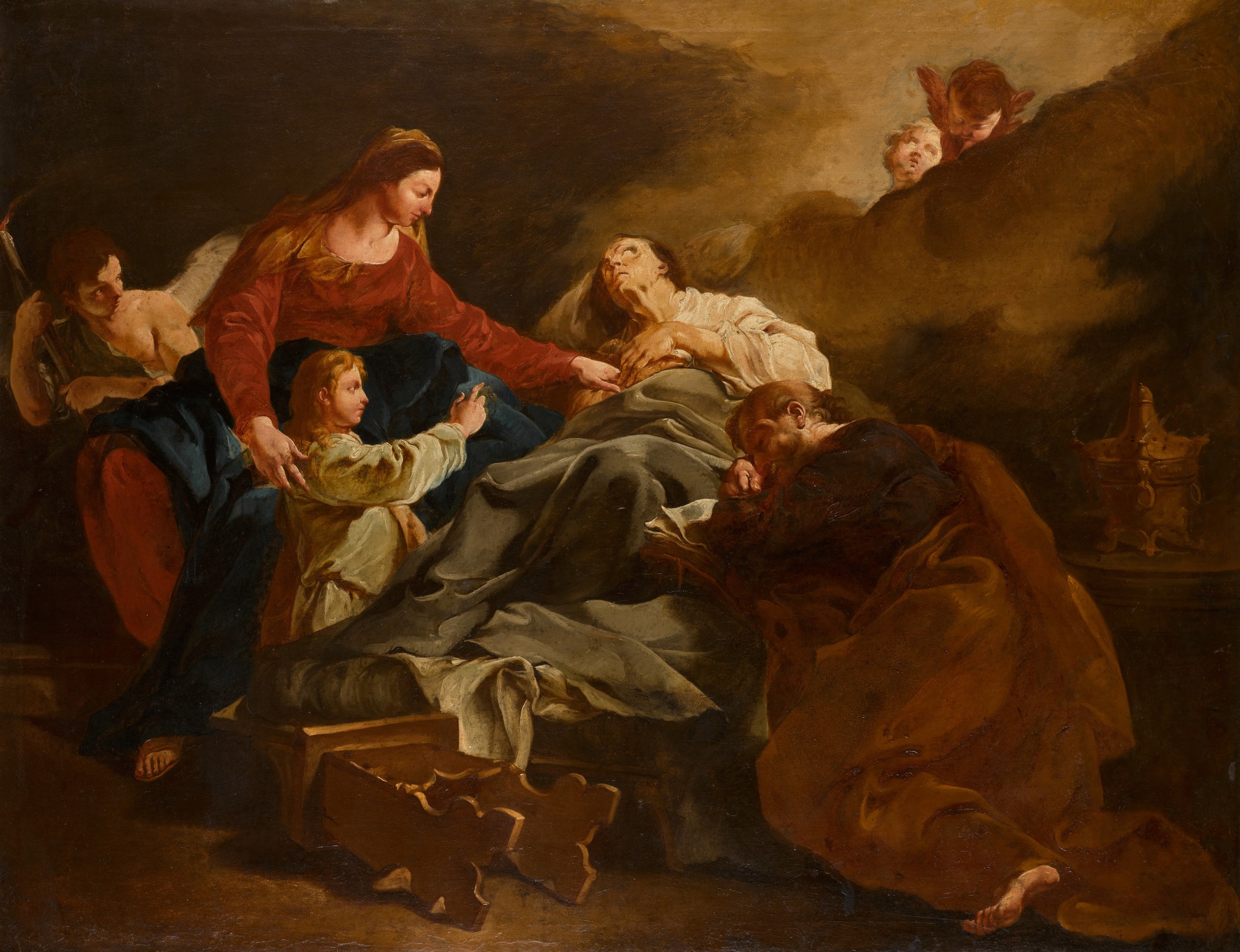 The Death of Saint Anne