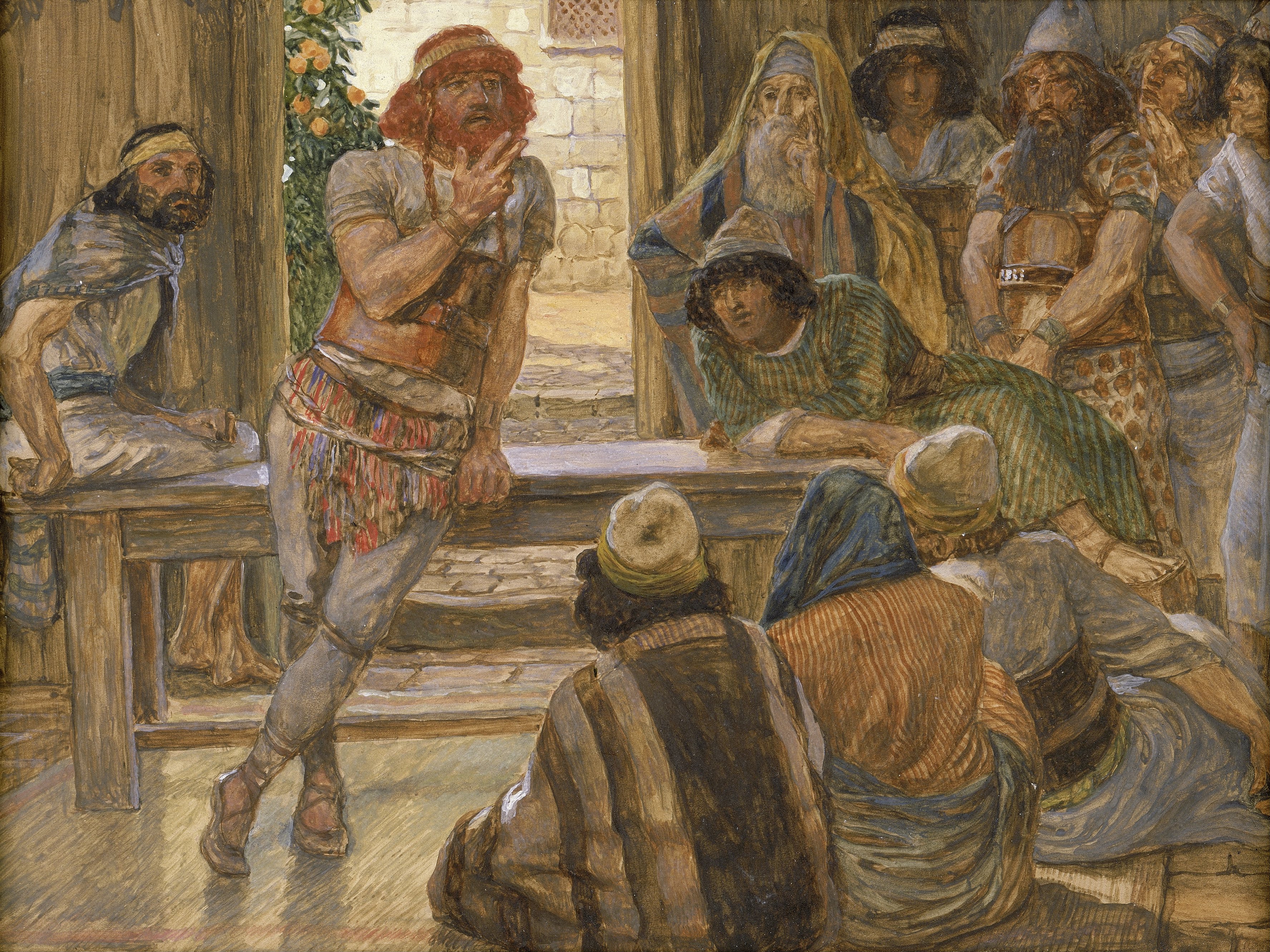 Samson Puts Forth a Riddle