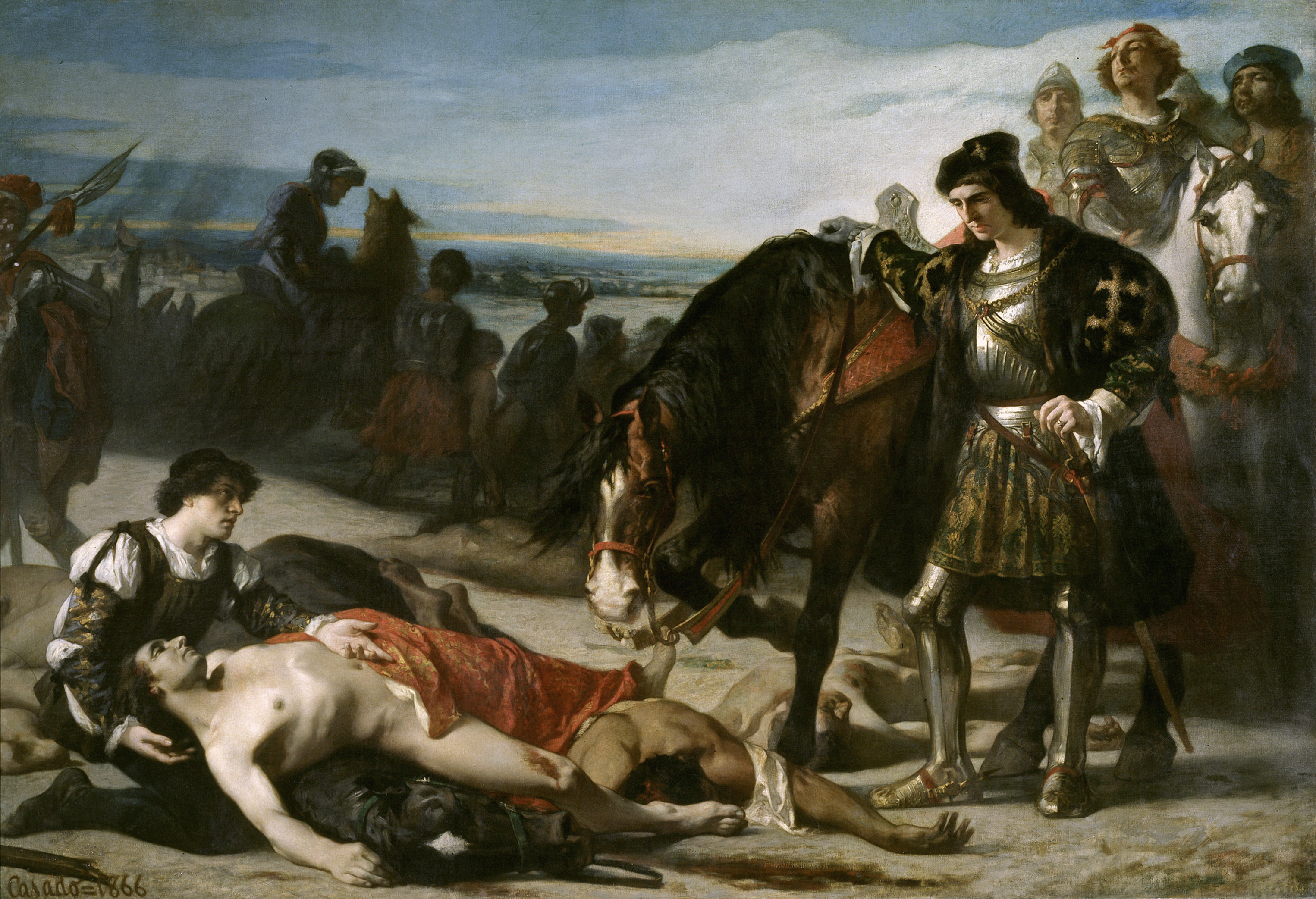 The Great Captain Contemplating the Corpse of the Duke of Nemours