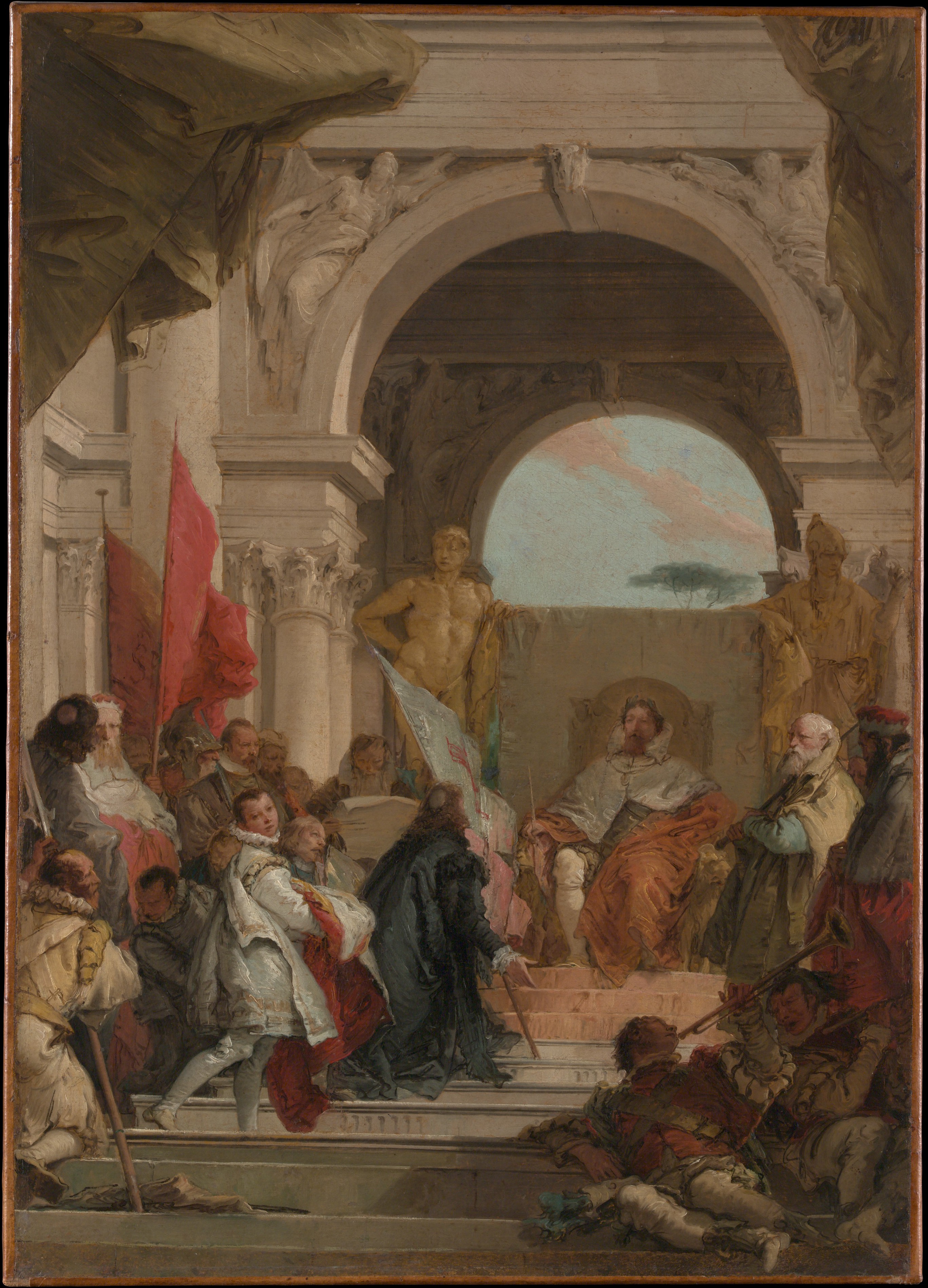 The Investiture of Bishop Harold as Duke of FranconiaGiovanni Battista Tiepolo Italianca.
