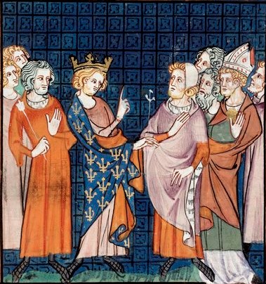 Council of Reims with Hugh Capet, Gerbert of Aurillac, and Arnulf of Reims